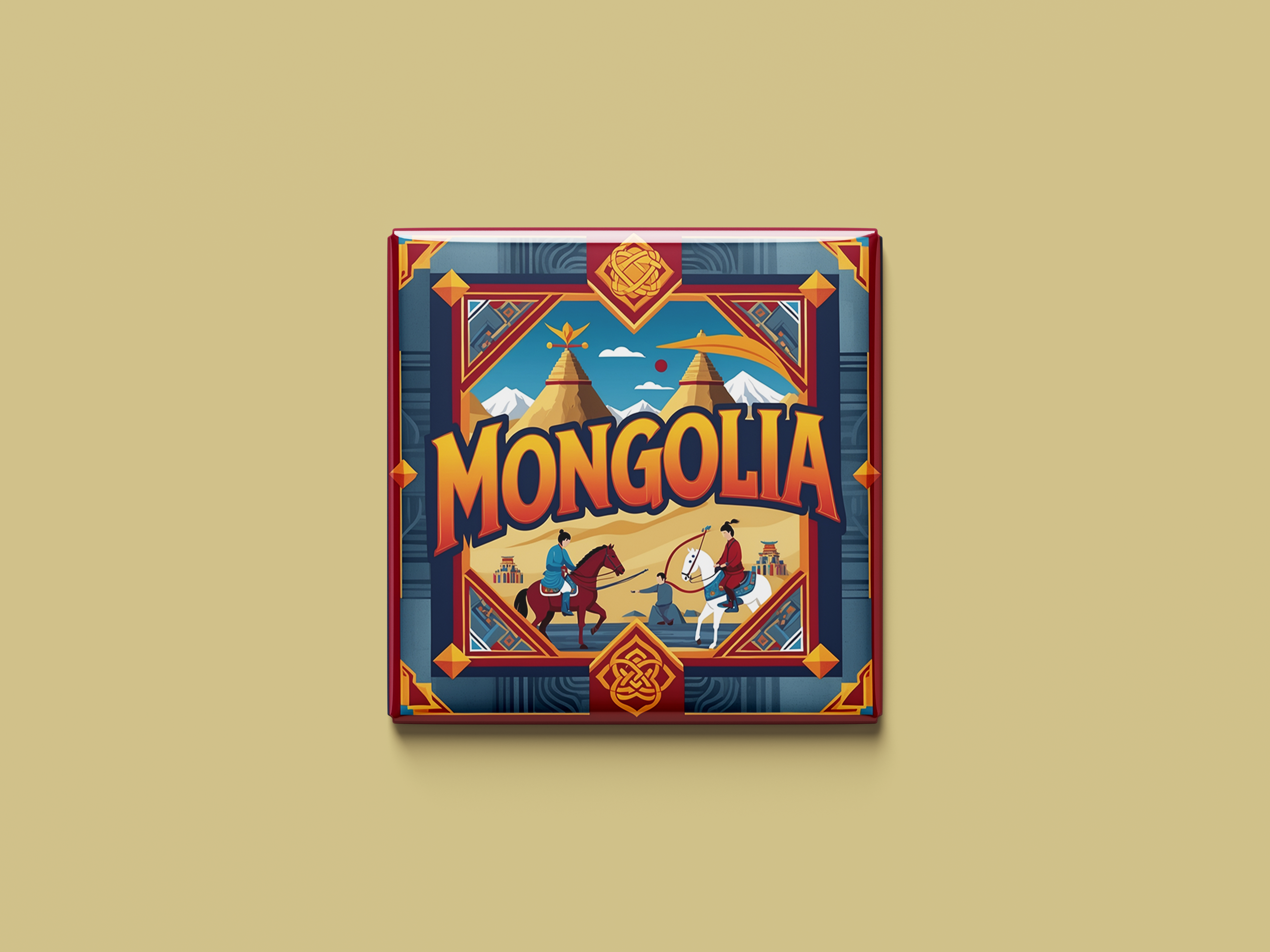 Mongolei Magnetkollektion