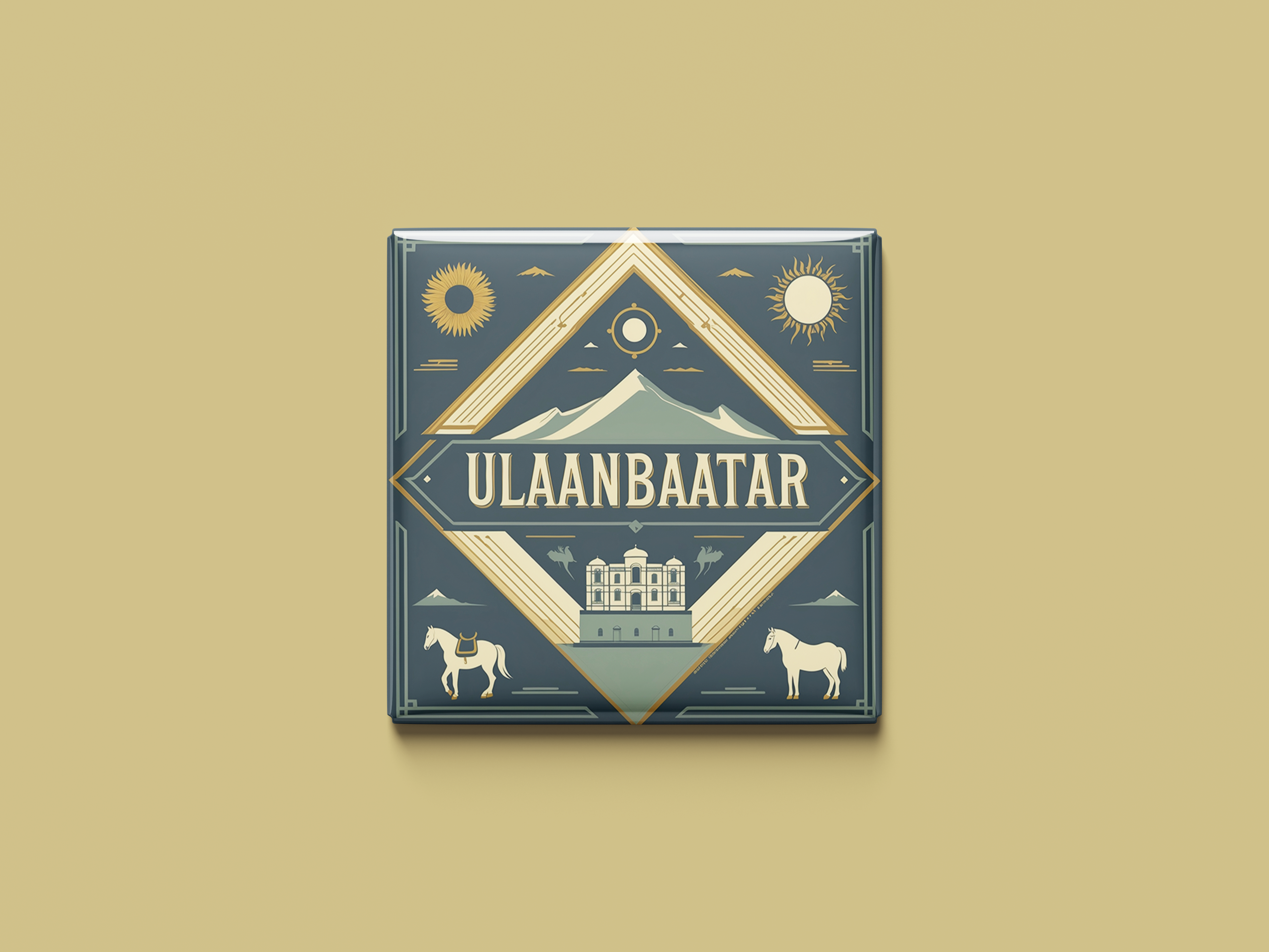 Magnetkollektion Ulaanbaatar