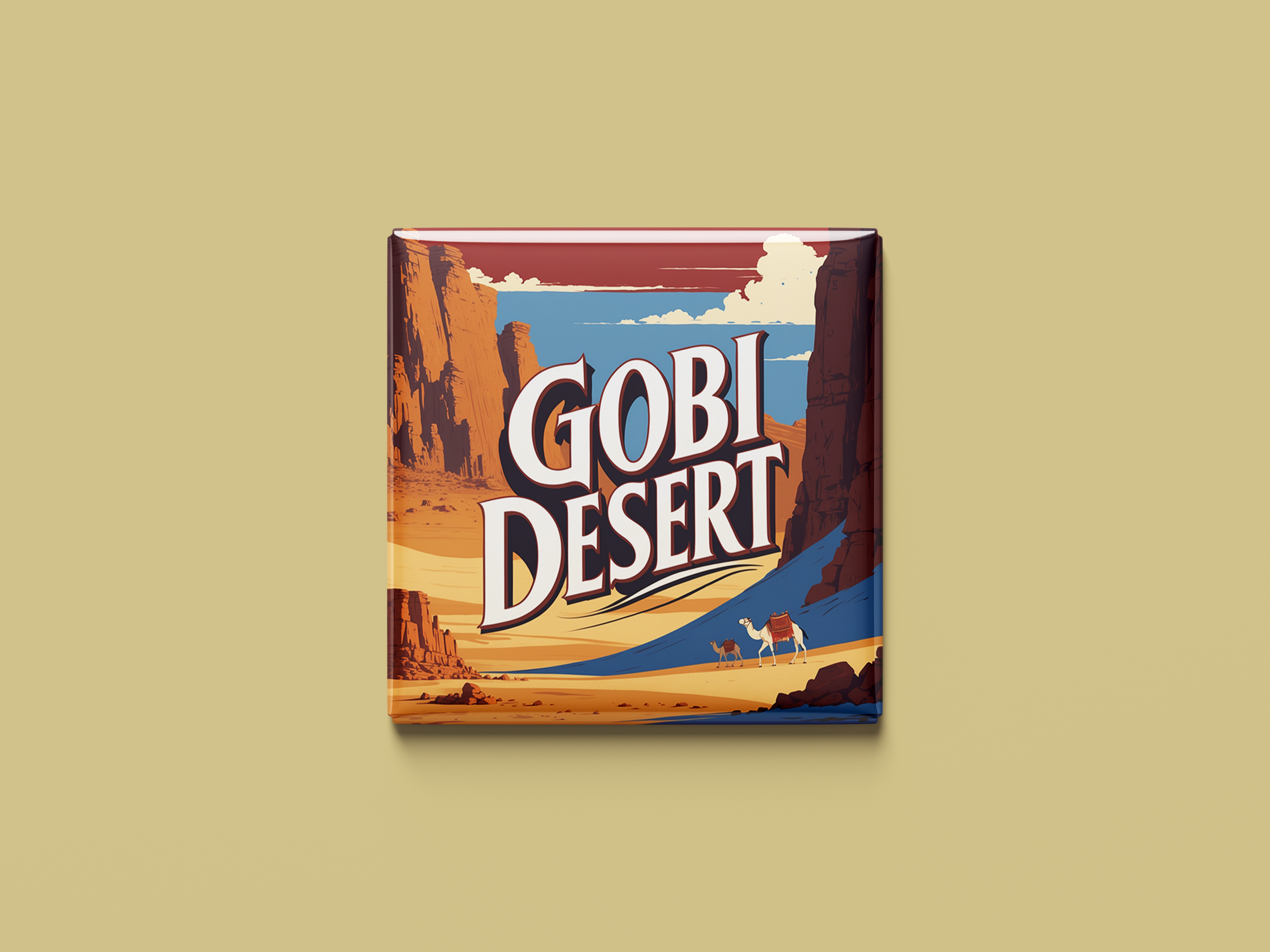 Magnetkollektion Gobi-Wüste