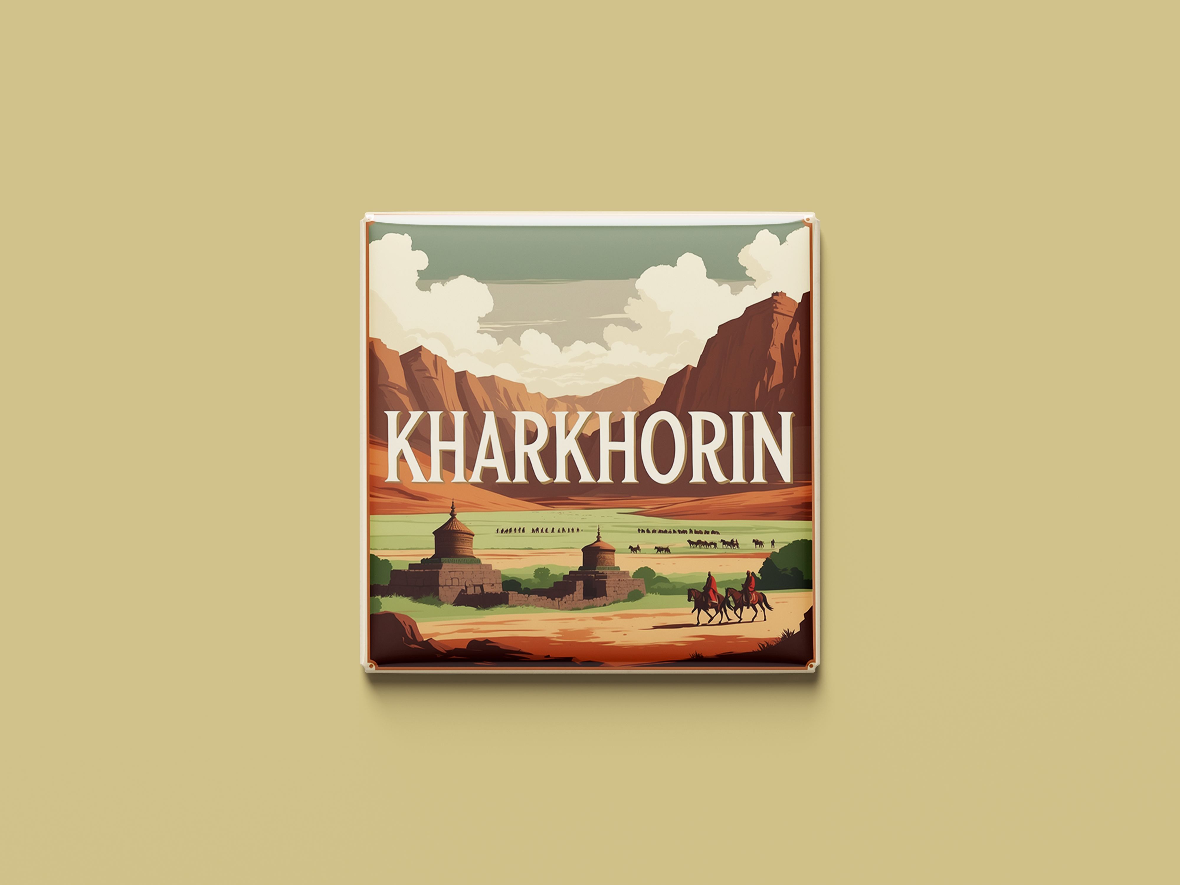 Magnetkollektion Kharkhorin