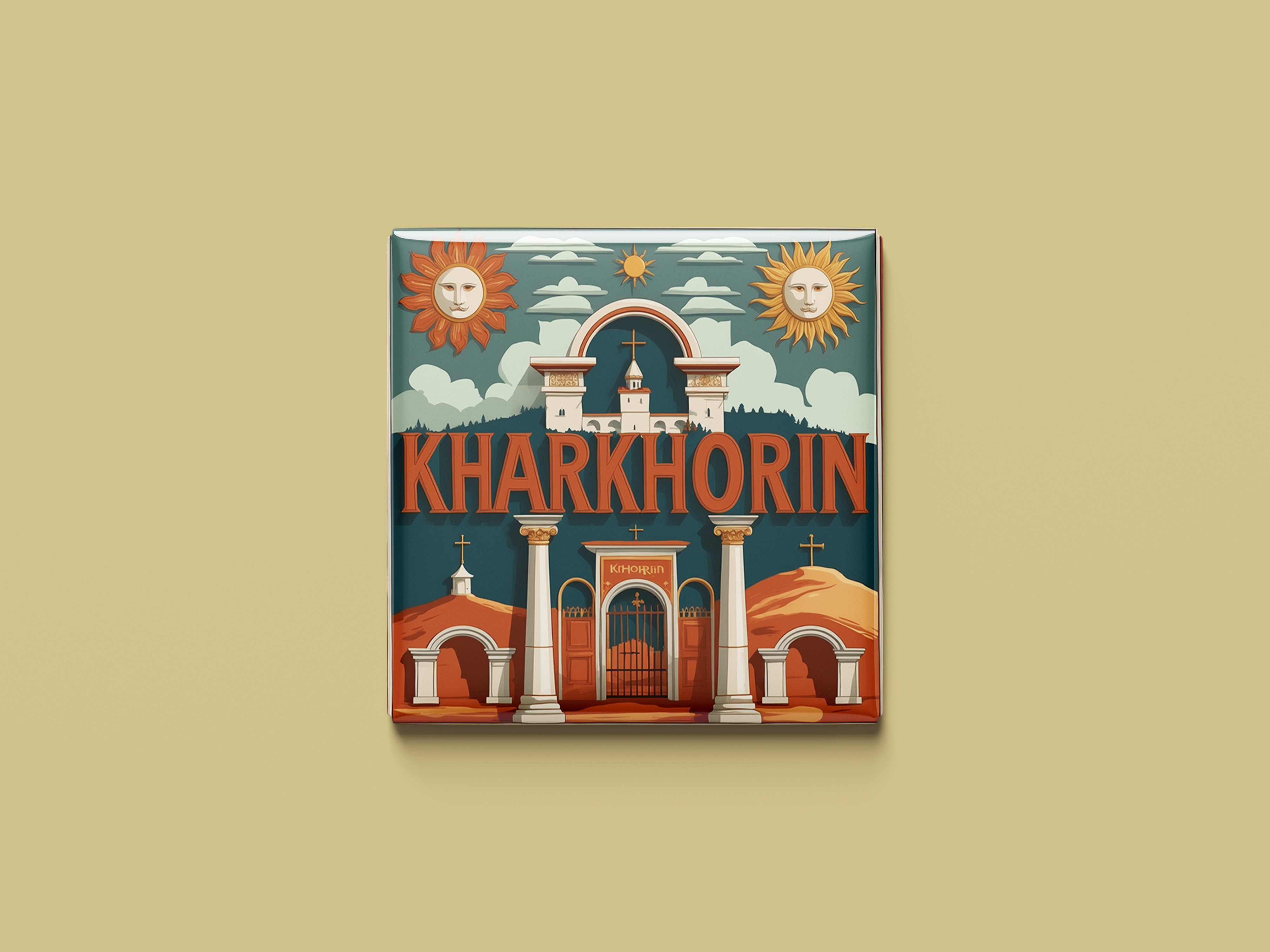 Magnetkollektion Kharkhorin