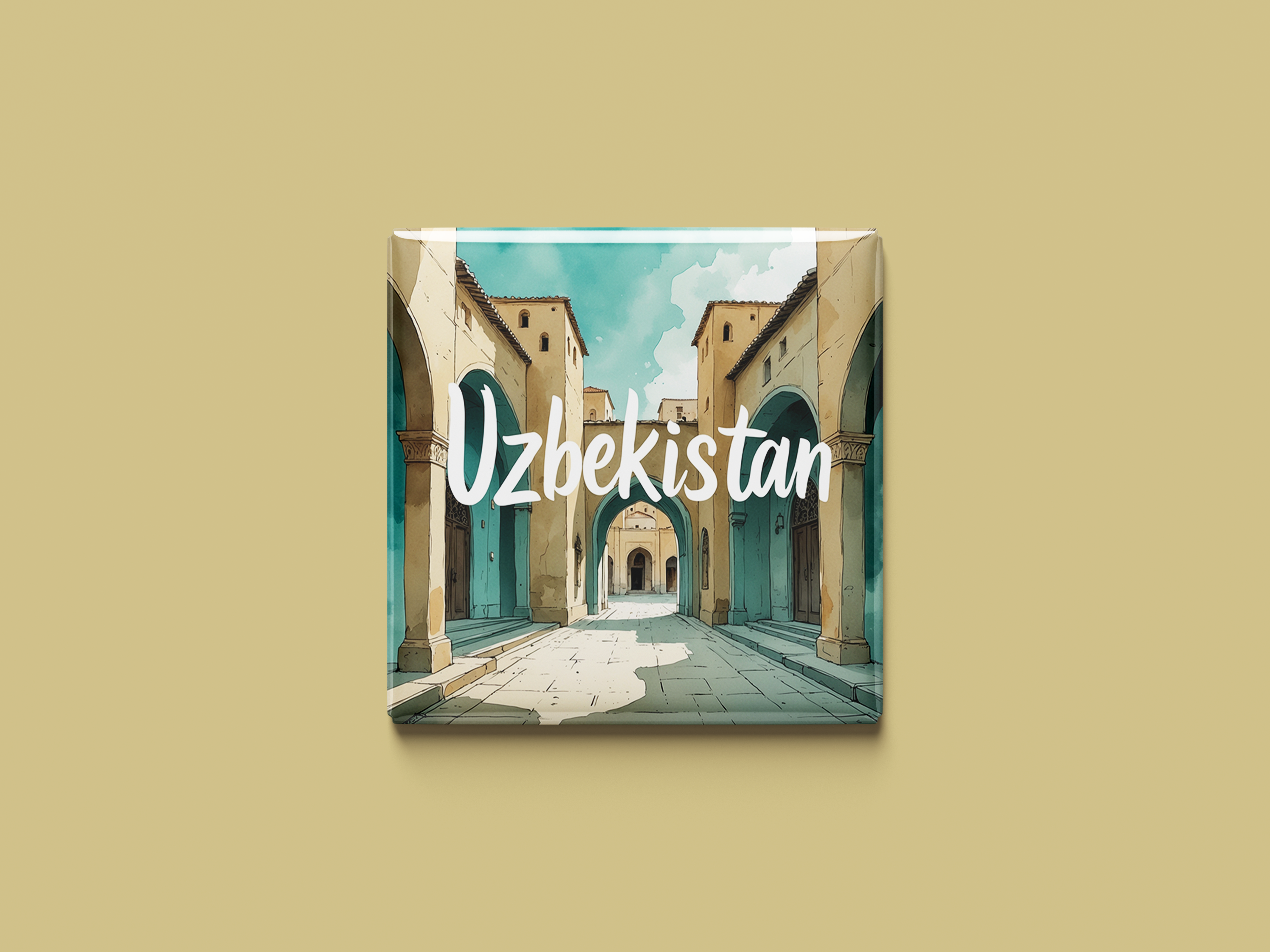 Usbekistan Magnetkollektion