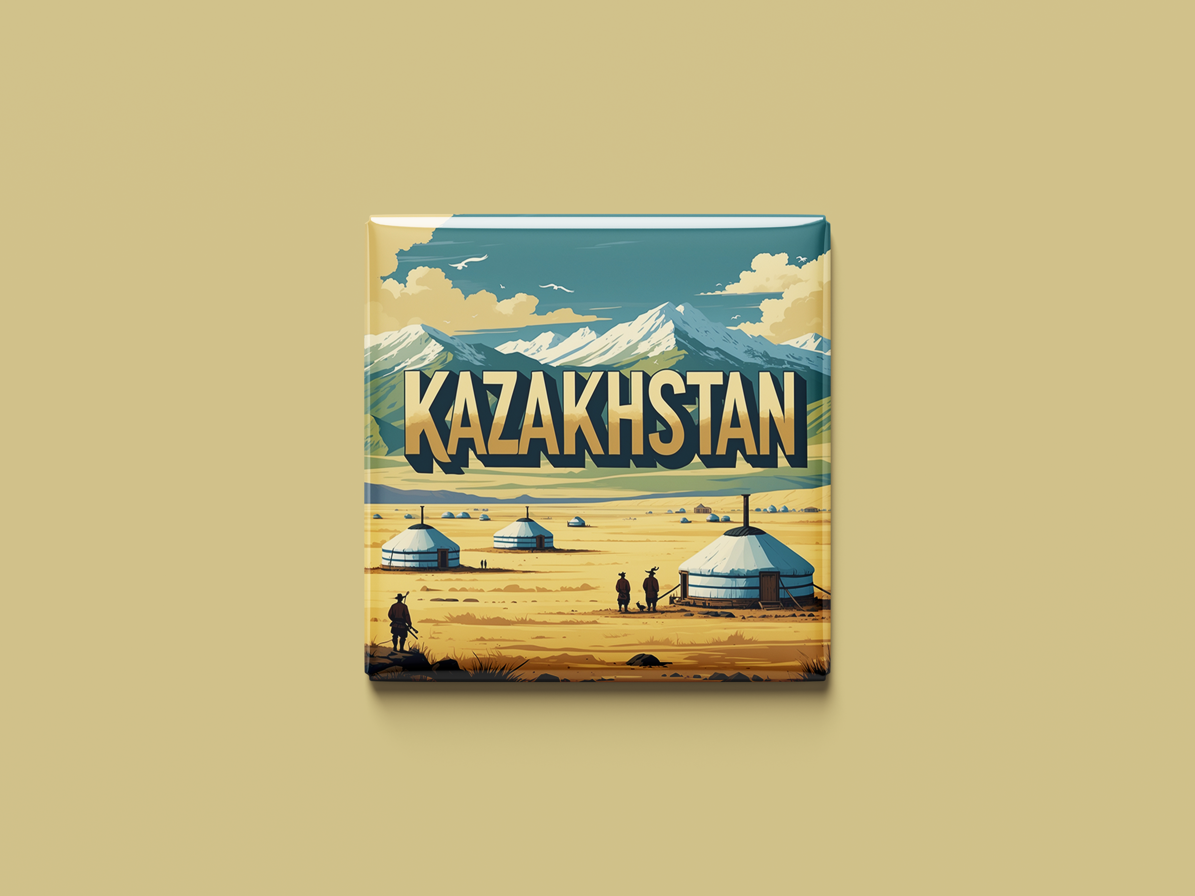 Kasachstan Magnetkollektion