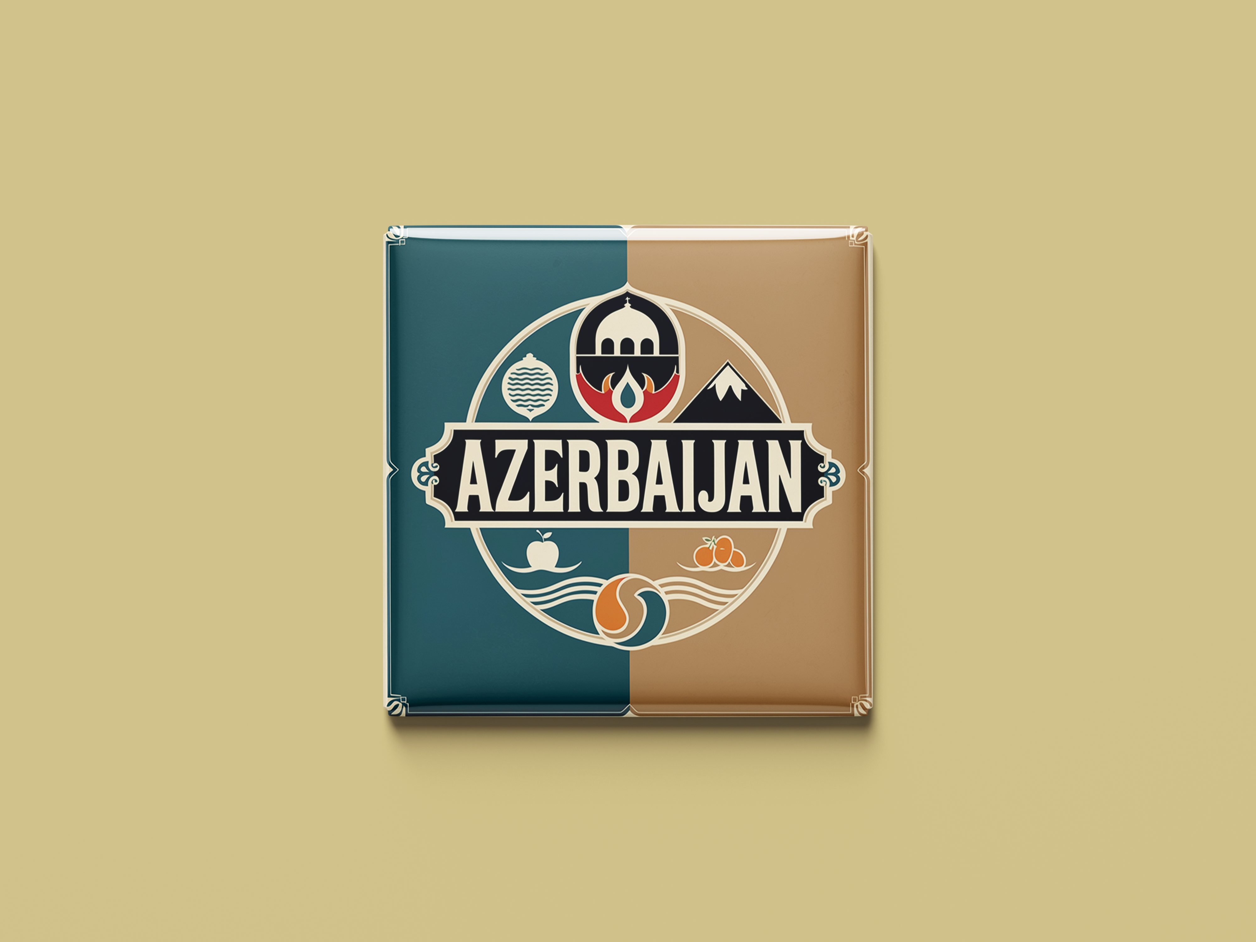Aserbaidschan Magnetkollektion