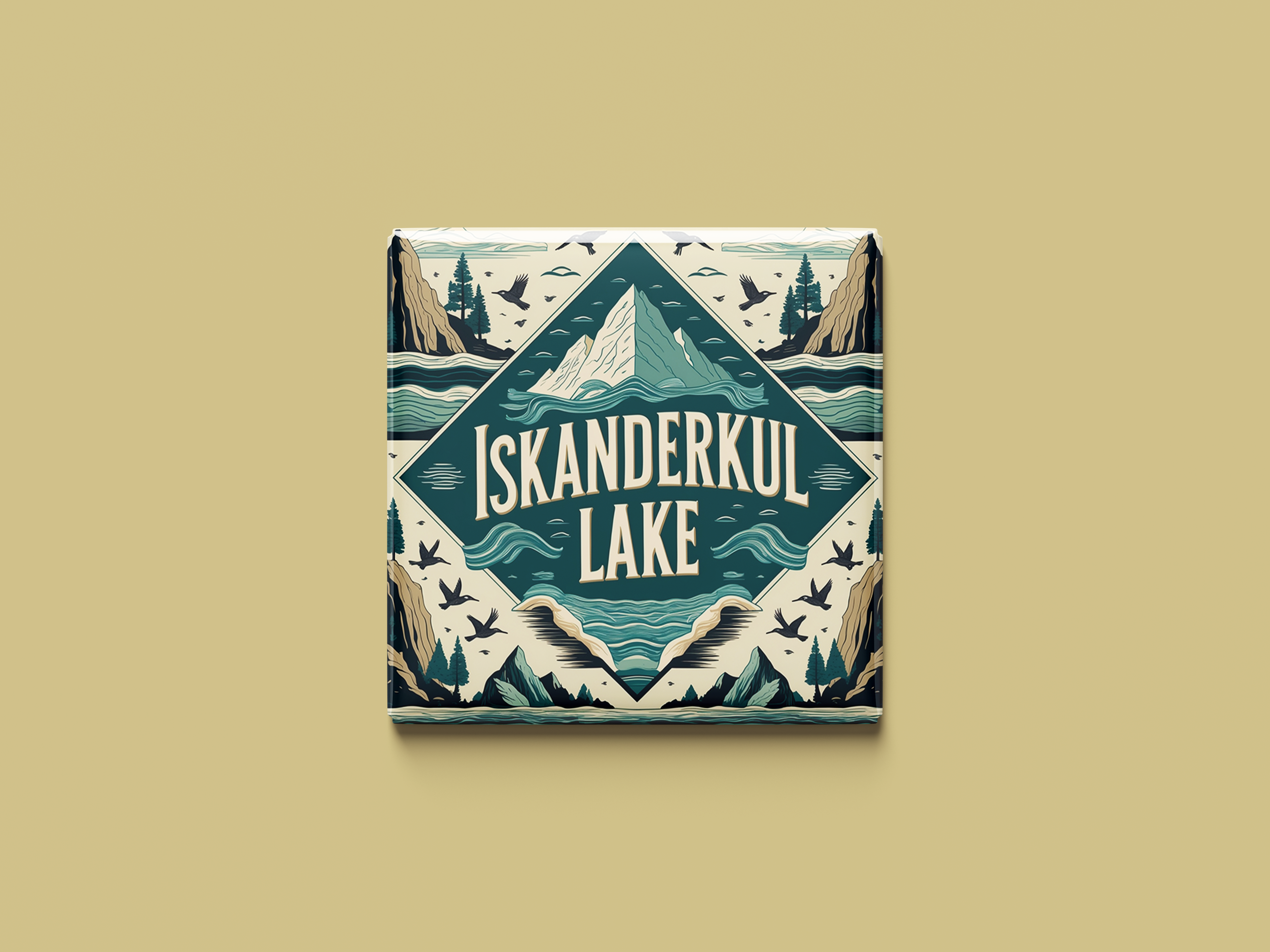 Magnetkollektion Iskanderkul-See