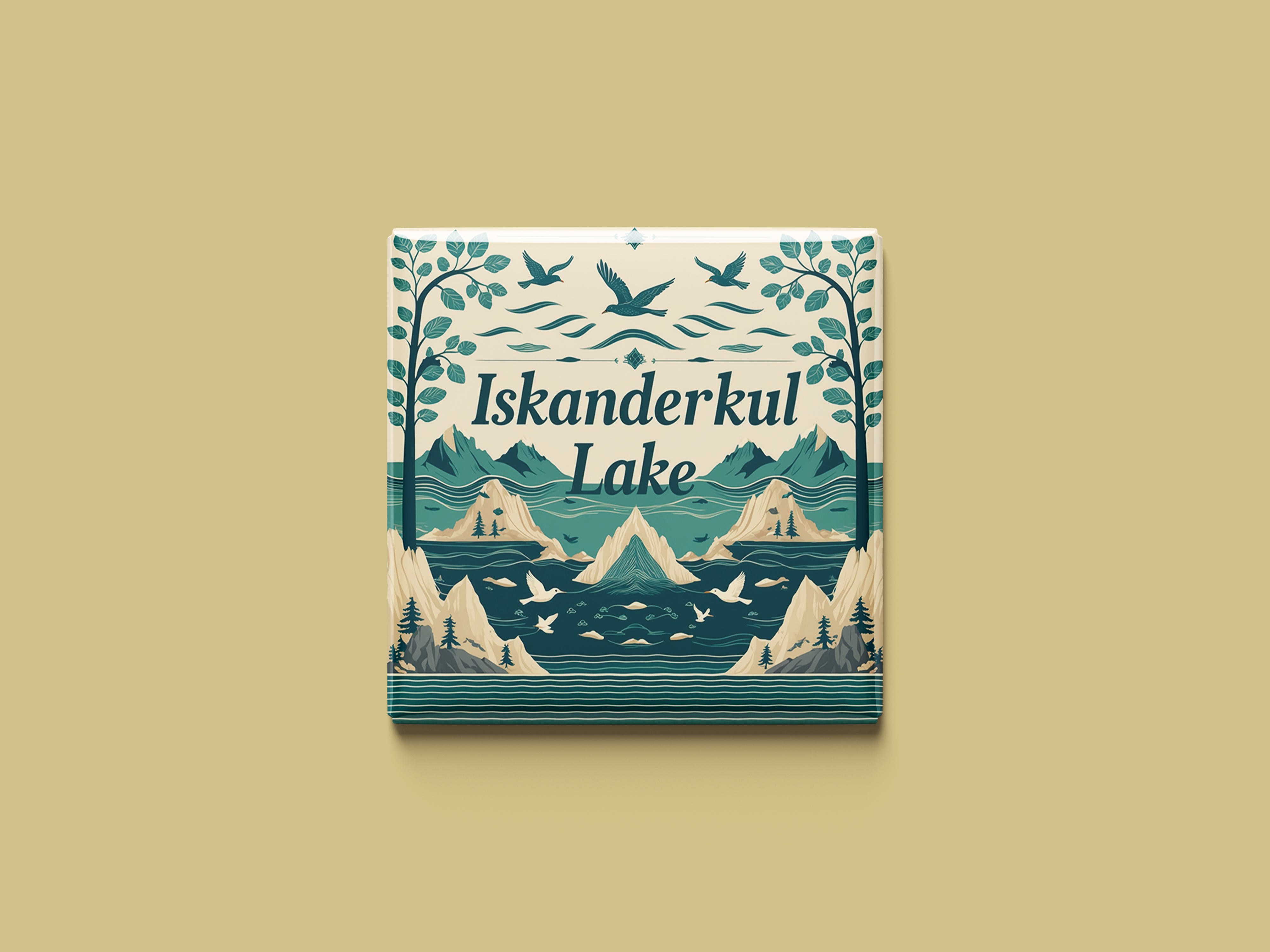 Magnetkollektion Iskanderkul-See