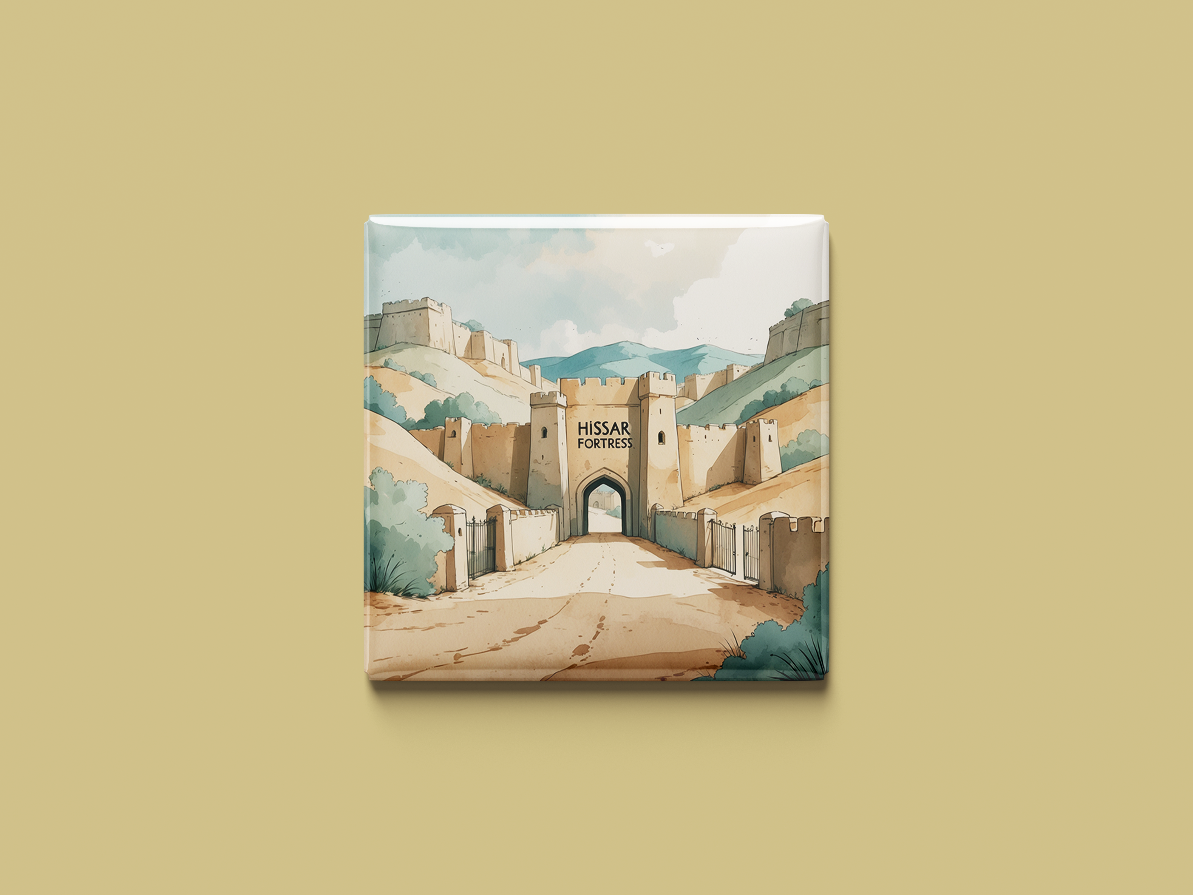 Magnetkollektion Hissar-Festung