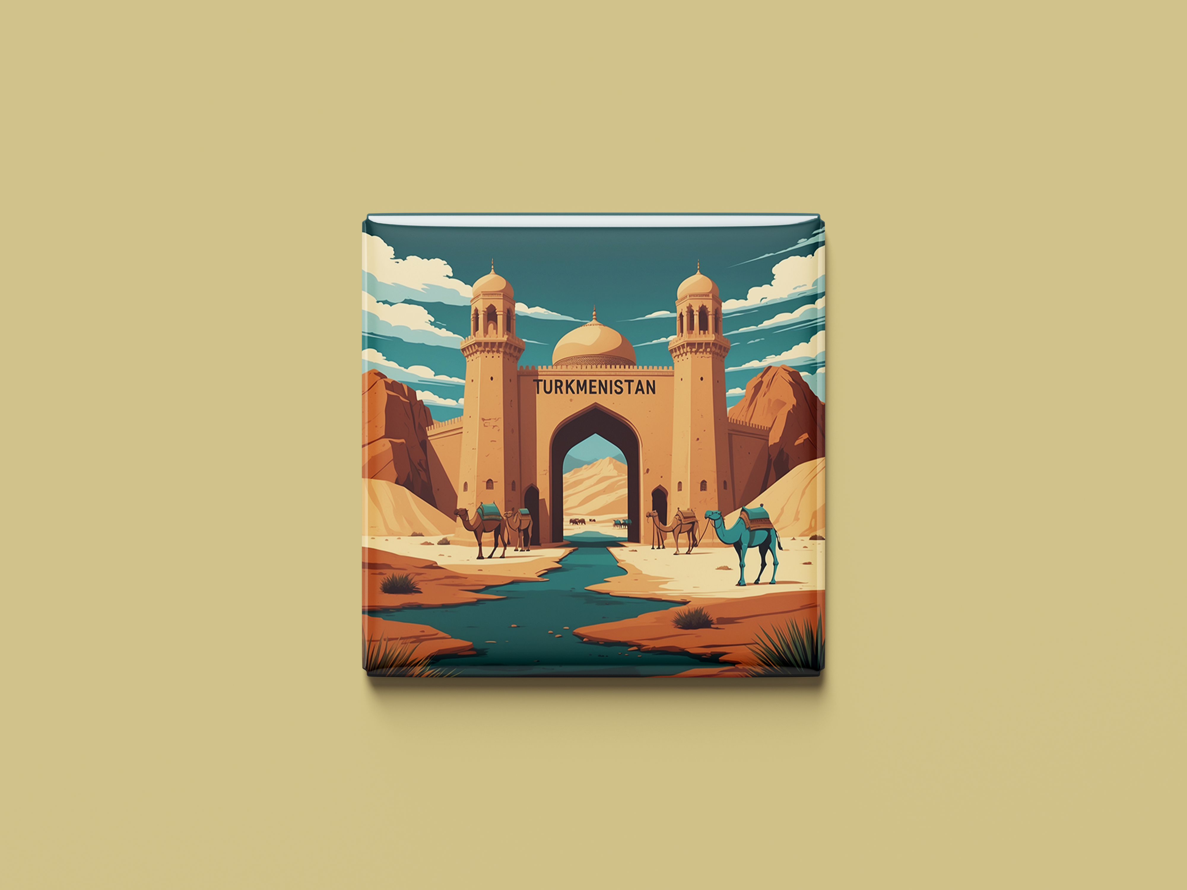 Turkmenistan Magnetkollektion