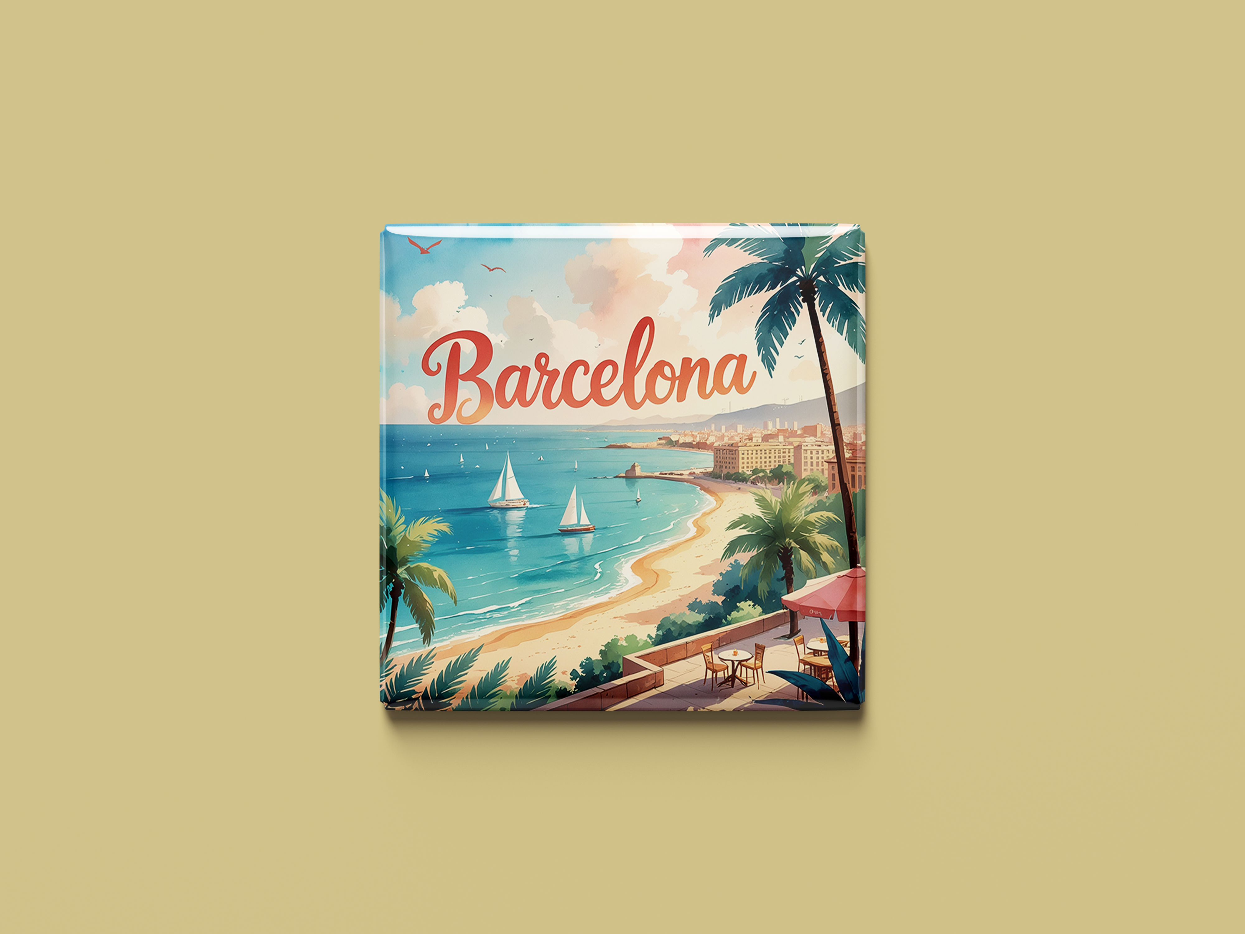 Magnetkollektion Barcelona