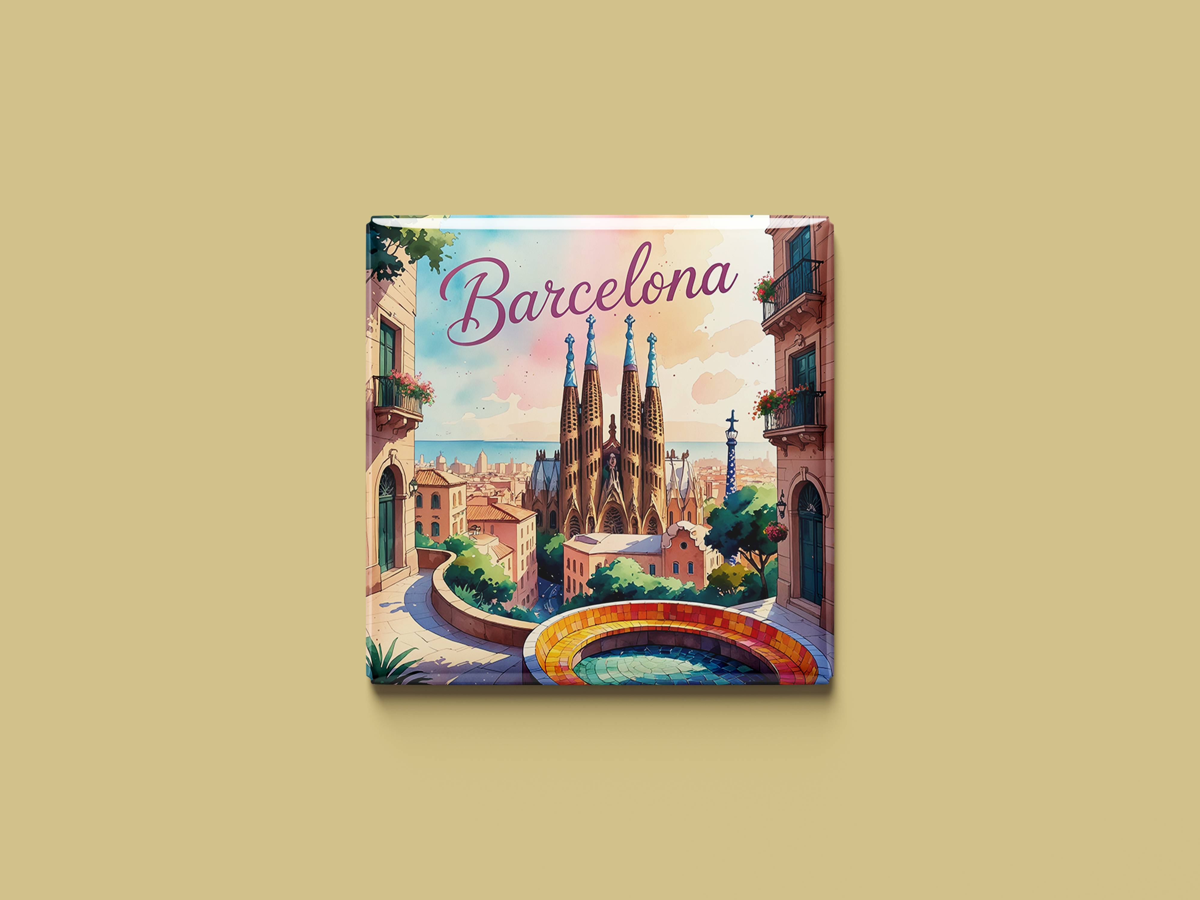 Magnetkollektion Barcelona