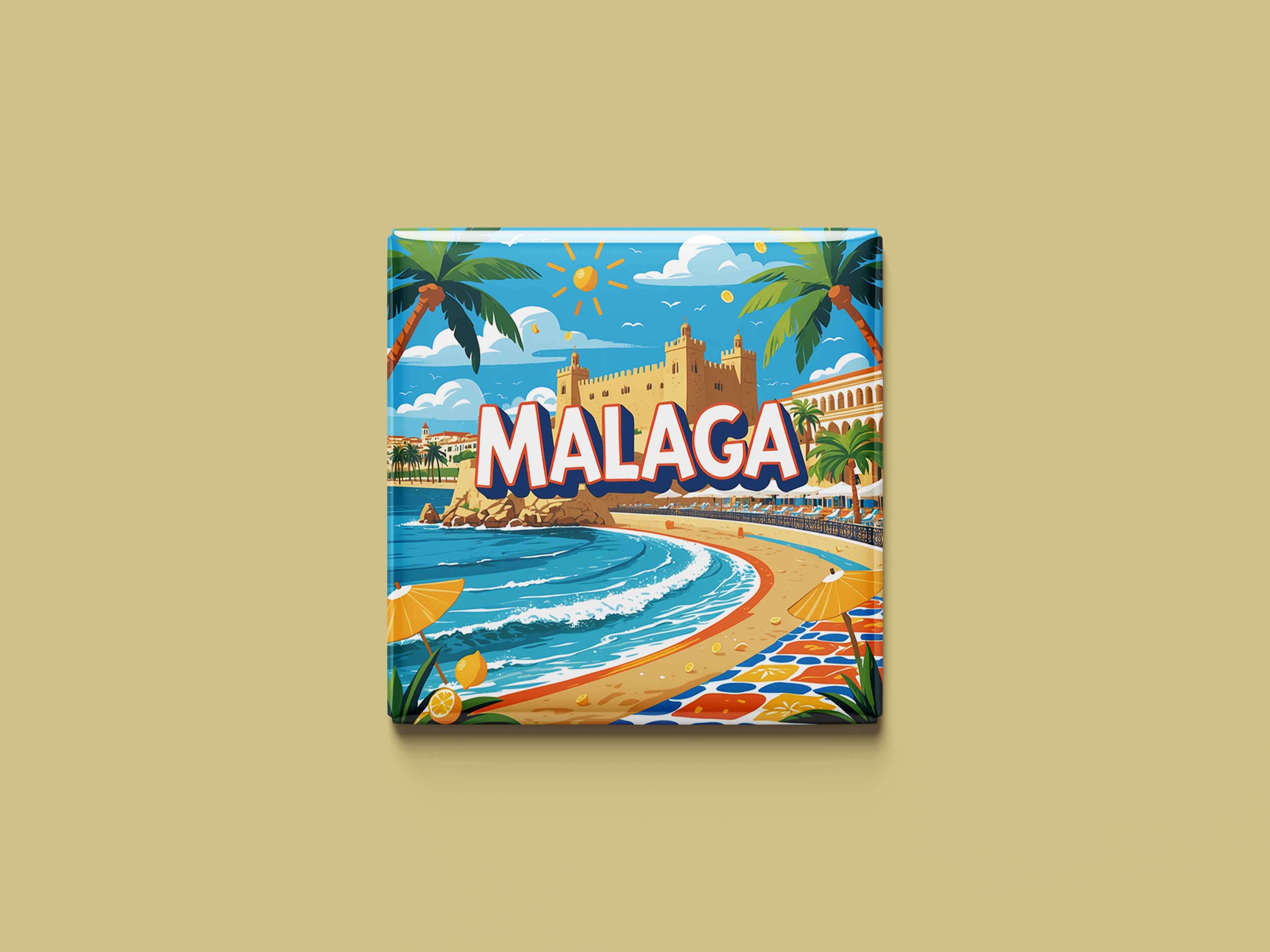 Magnetkollektion Malaga