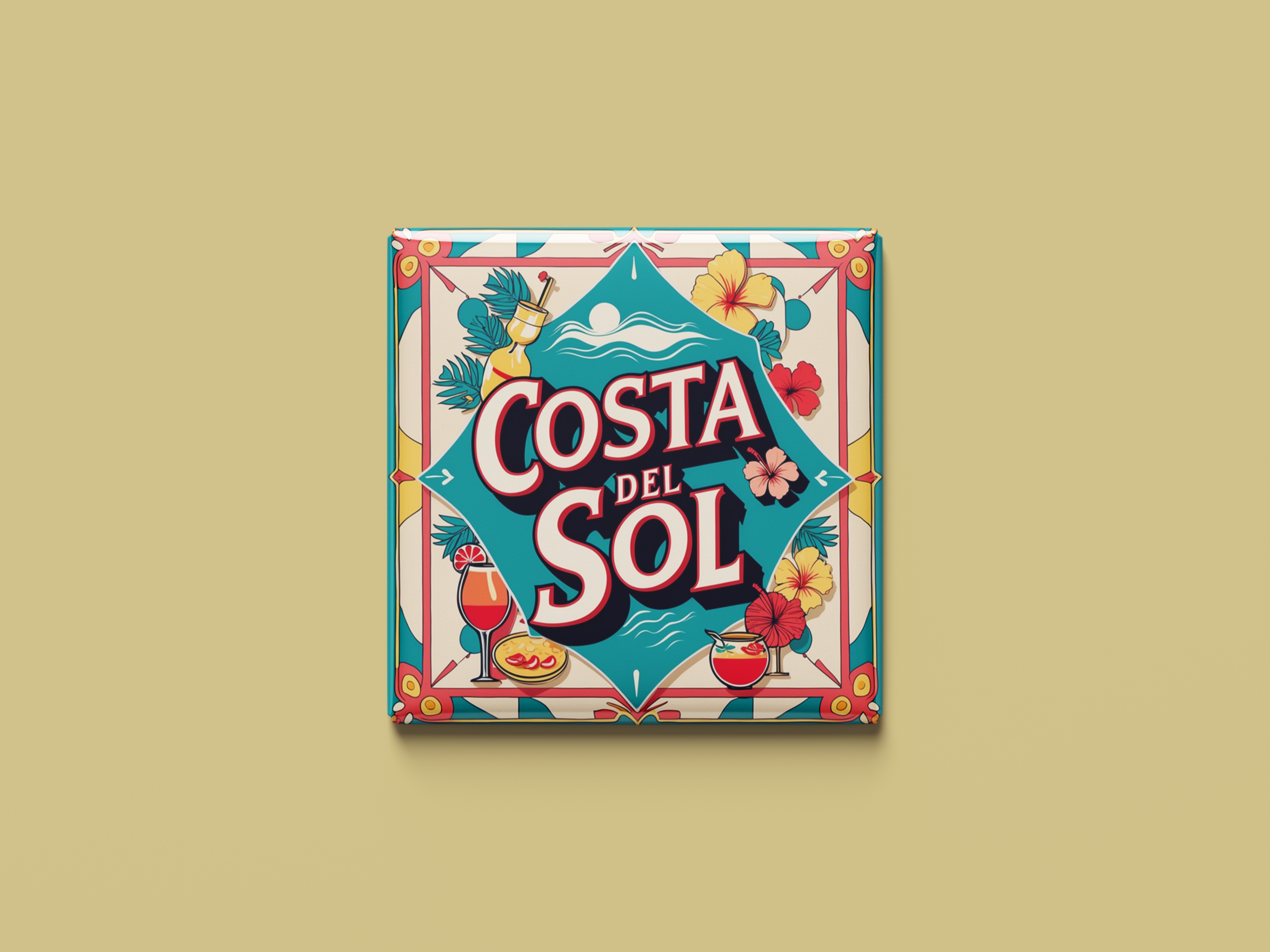 Magnetkollektion Costa del Sol
