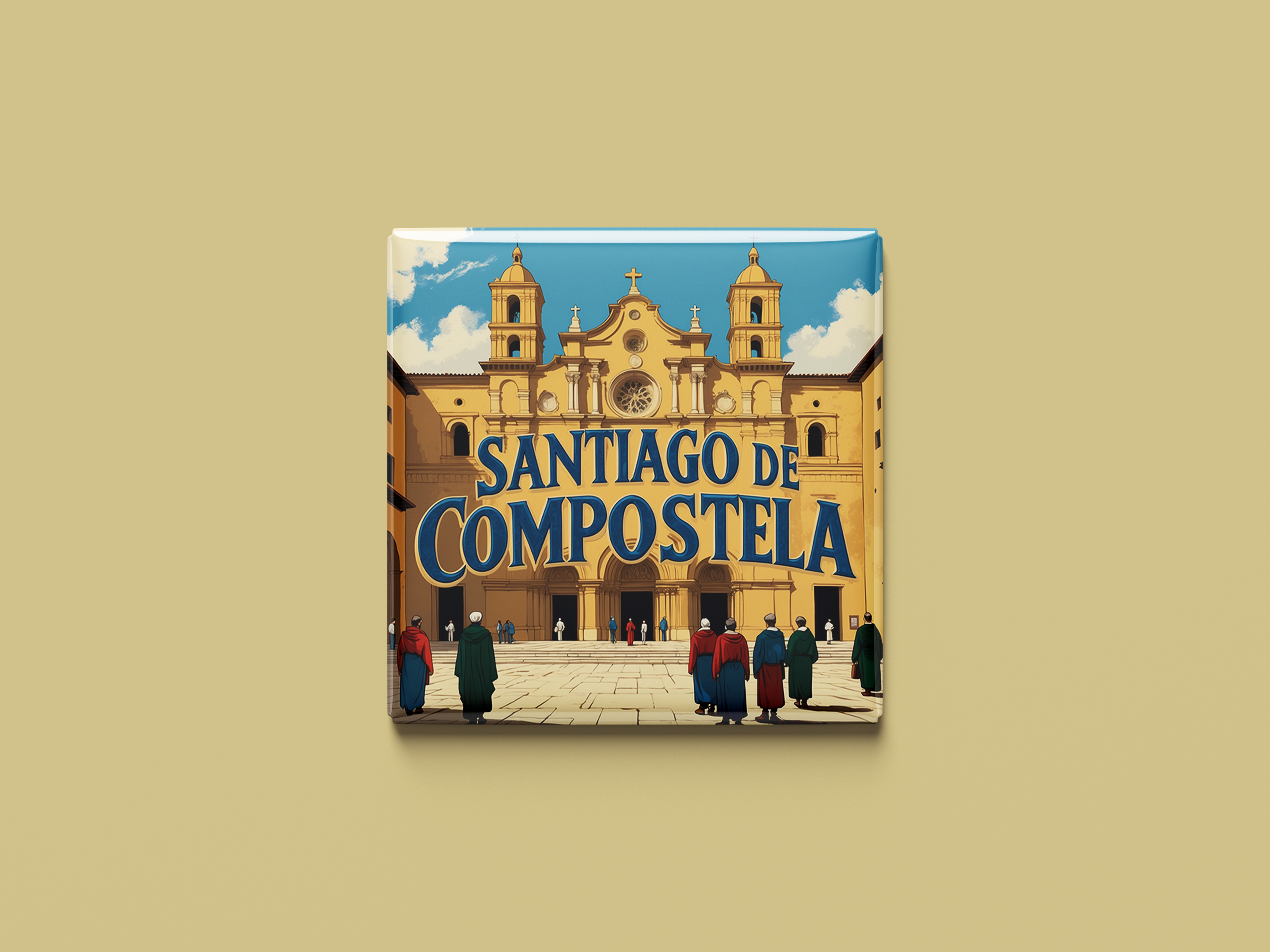 Magnetkollektion Santiago de Compostela
