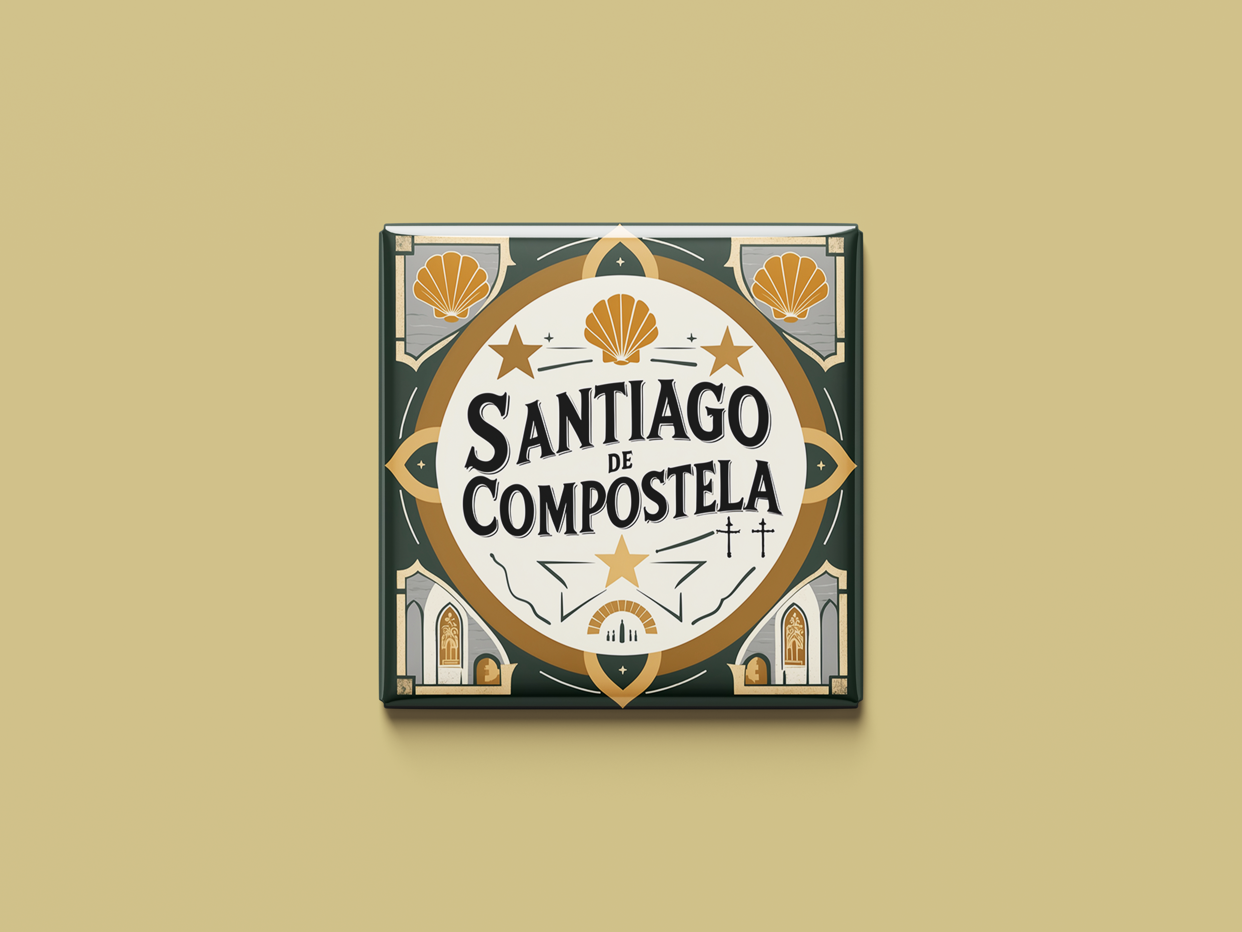 Magnetkollektion Santiago de Compostela