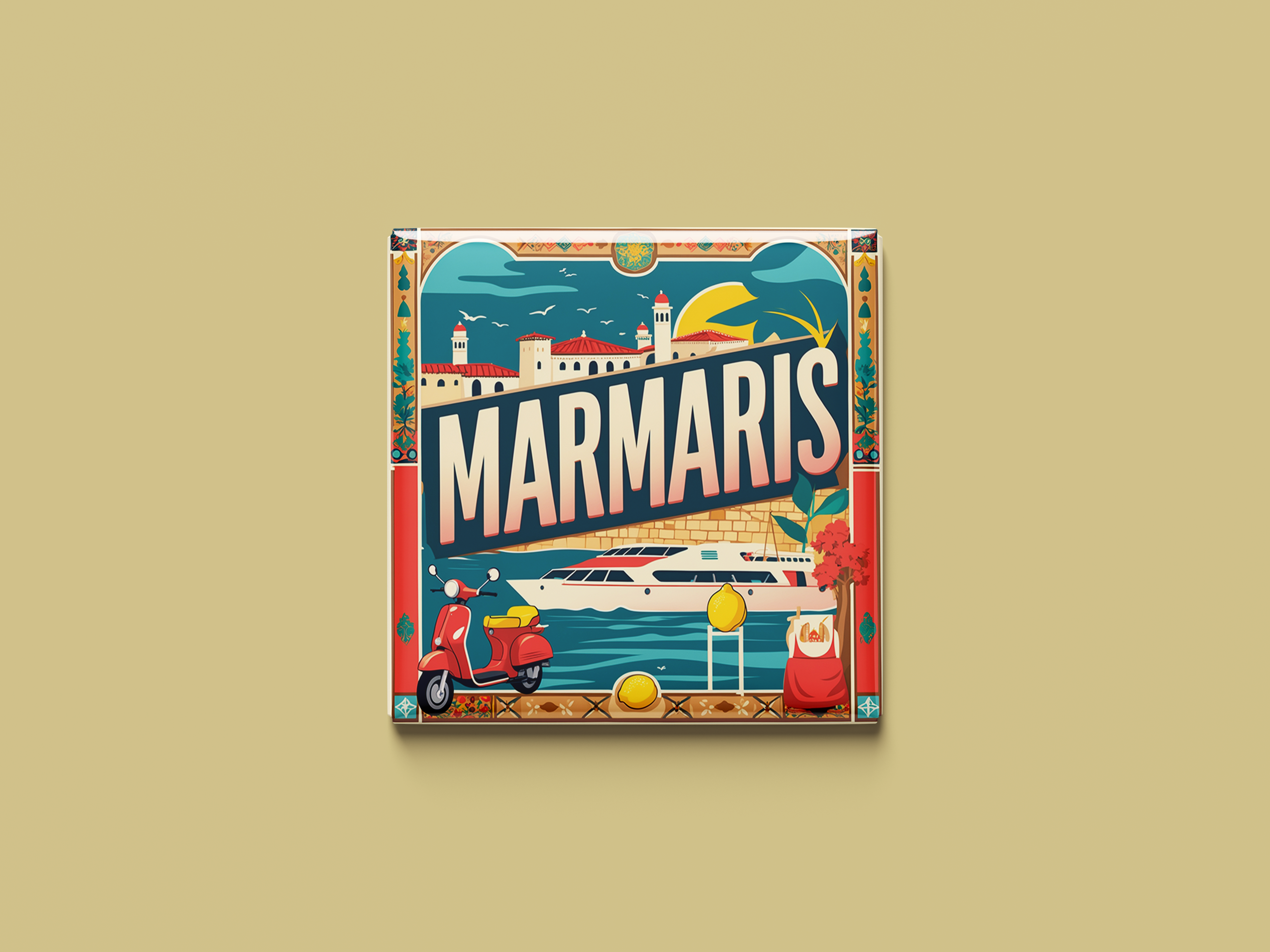 Marmaris Magnet Collection