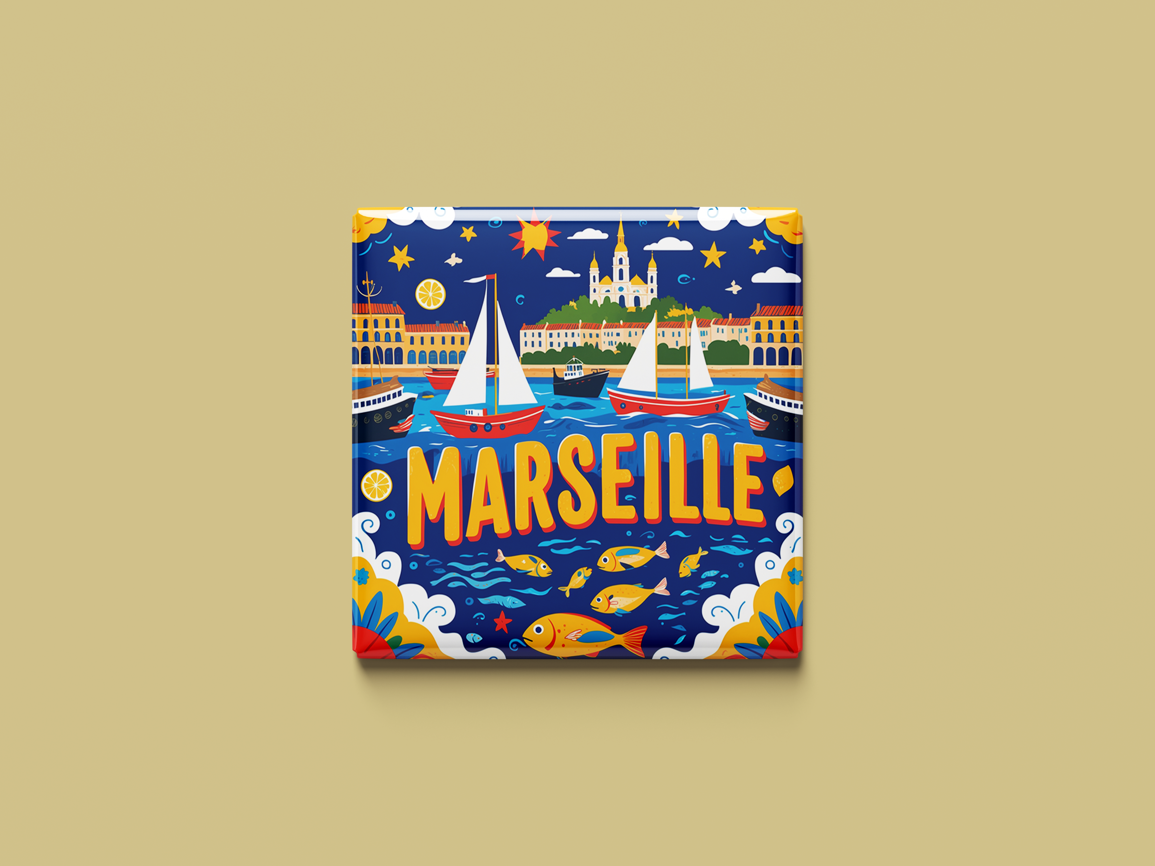 Magnetkollektion Marseille
