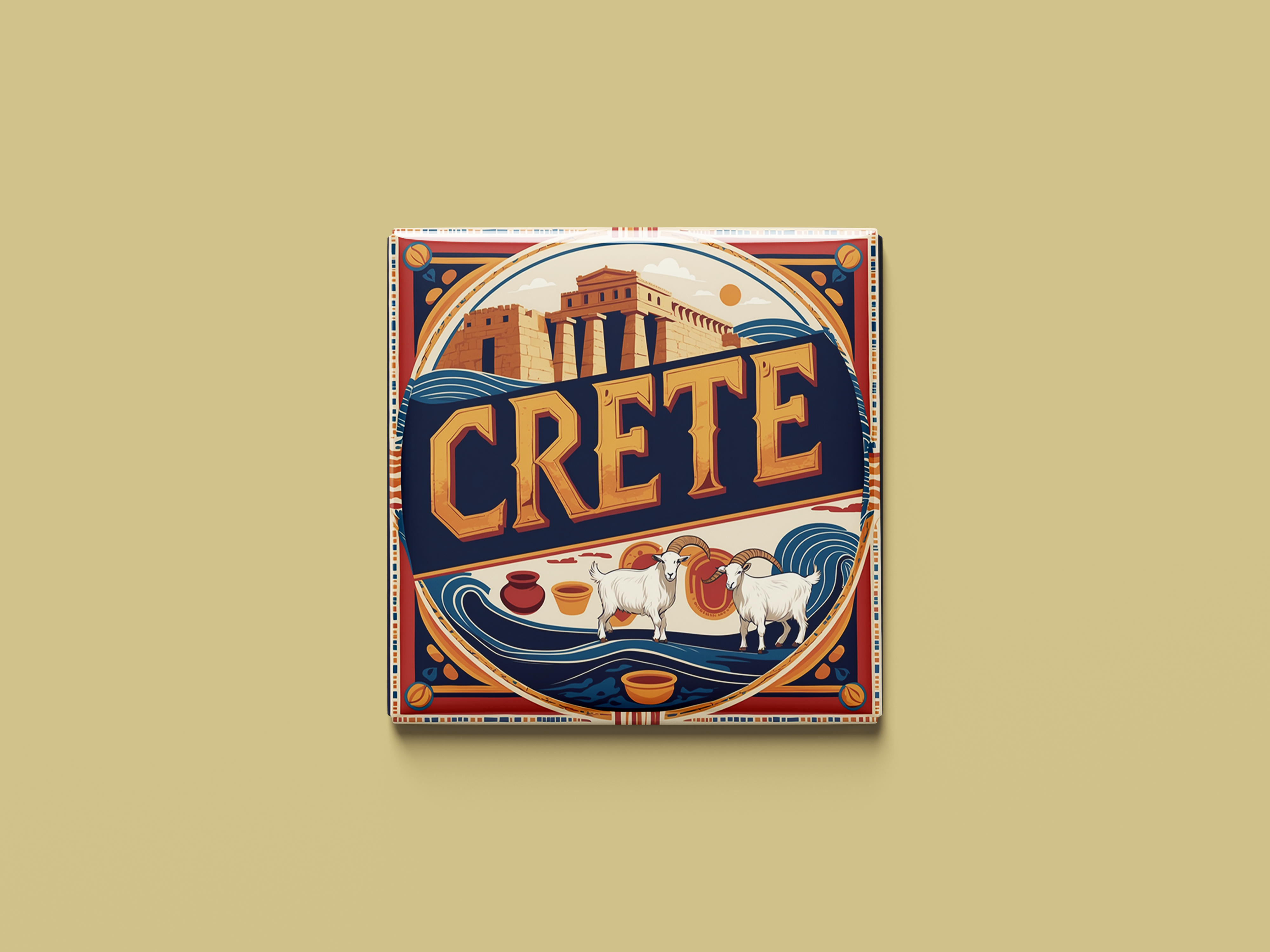 Magnet collection Crete
