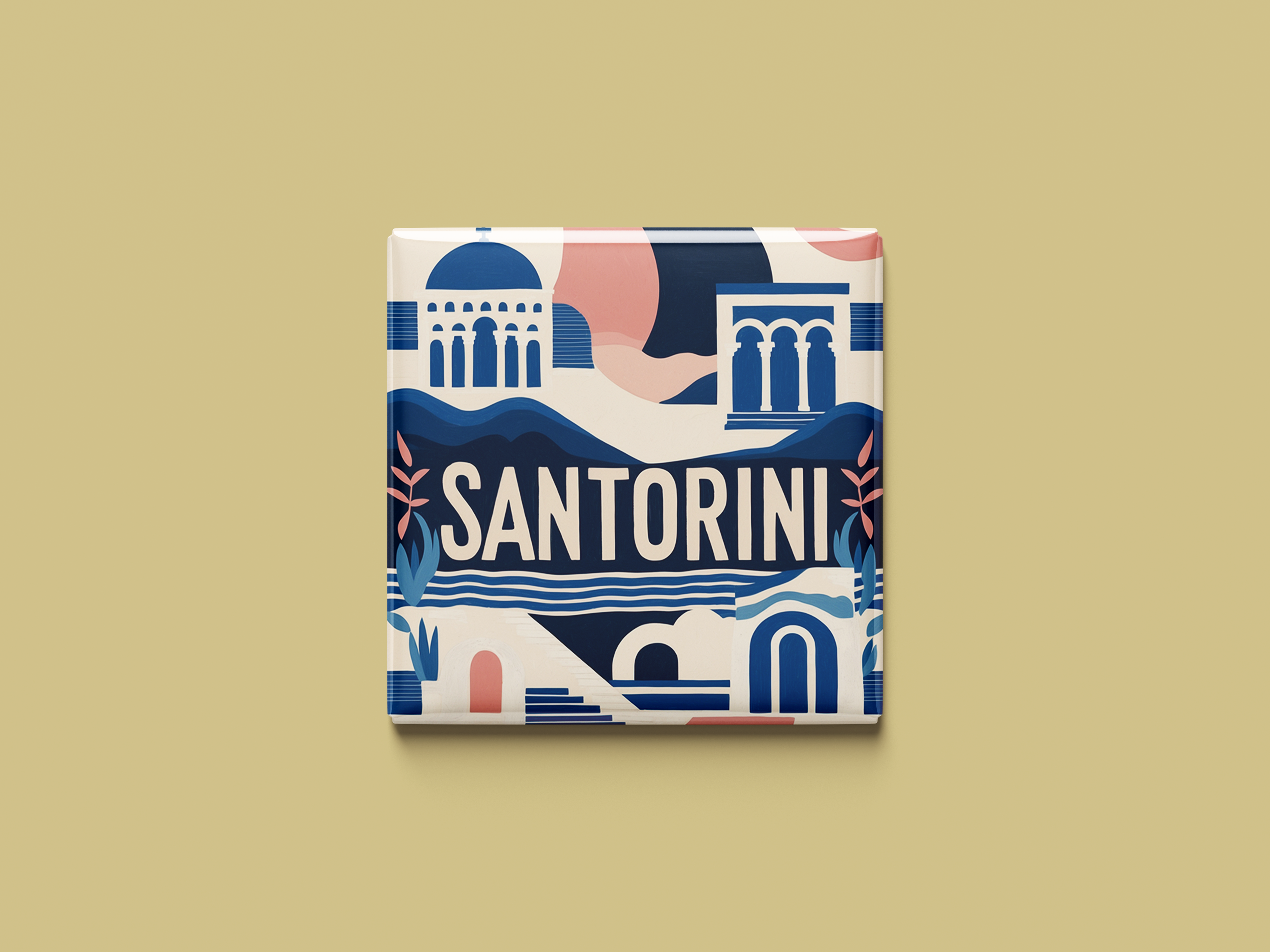 Santorini Magnet Collection