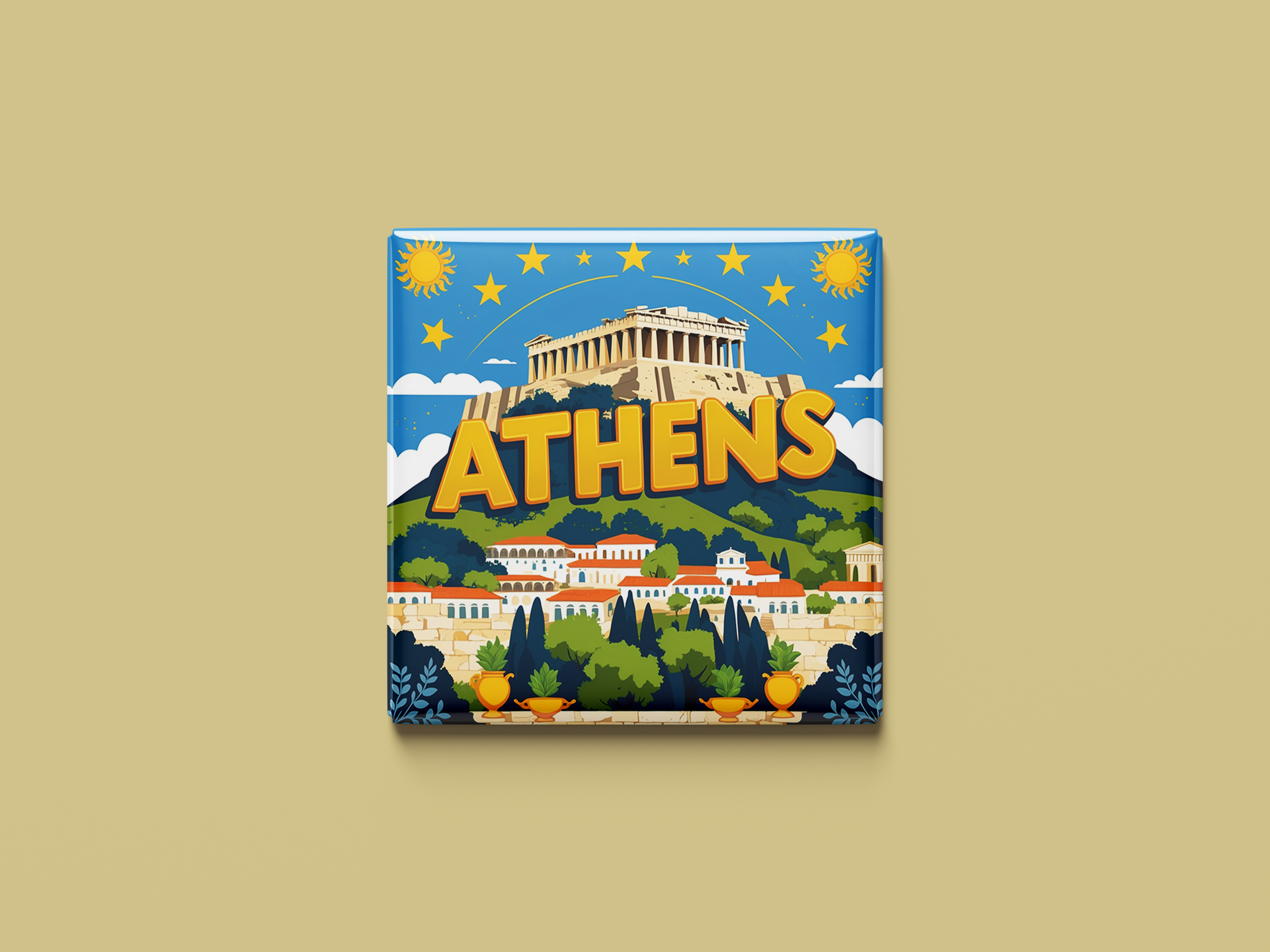 Magnetkollektion Athen