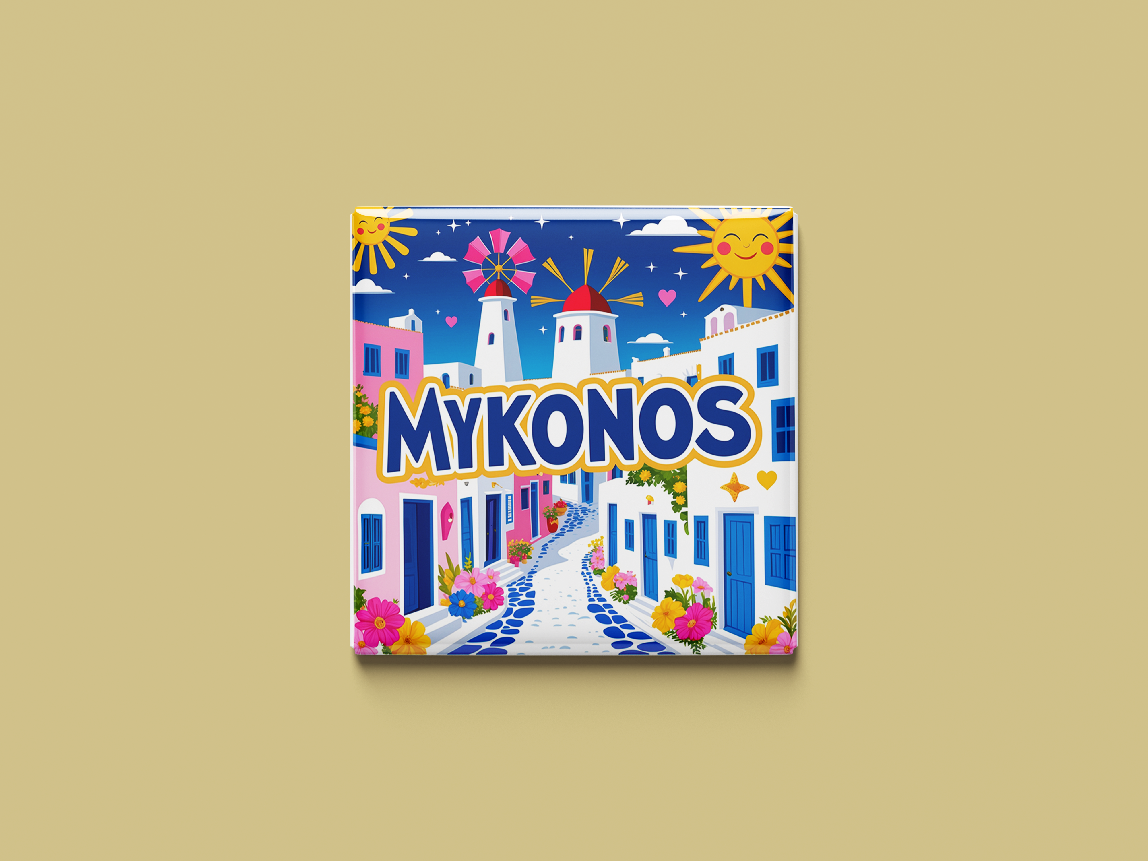 Magnetkollektion Mykonos