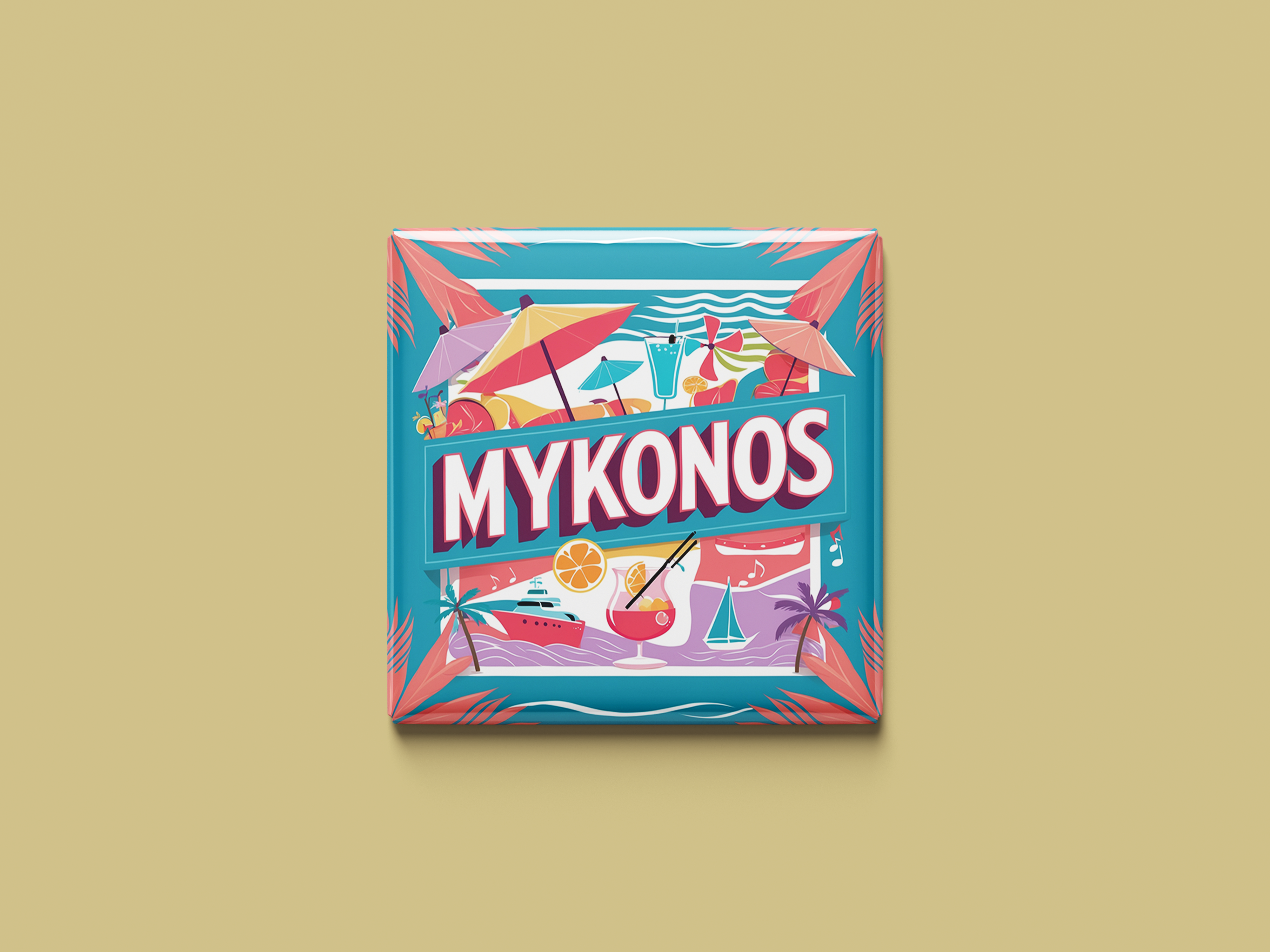 Magnetkollektion Mykonos
