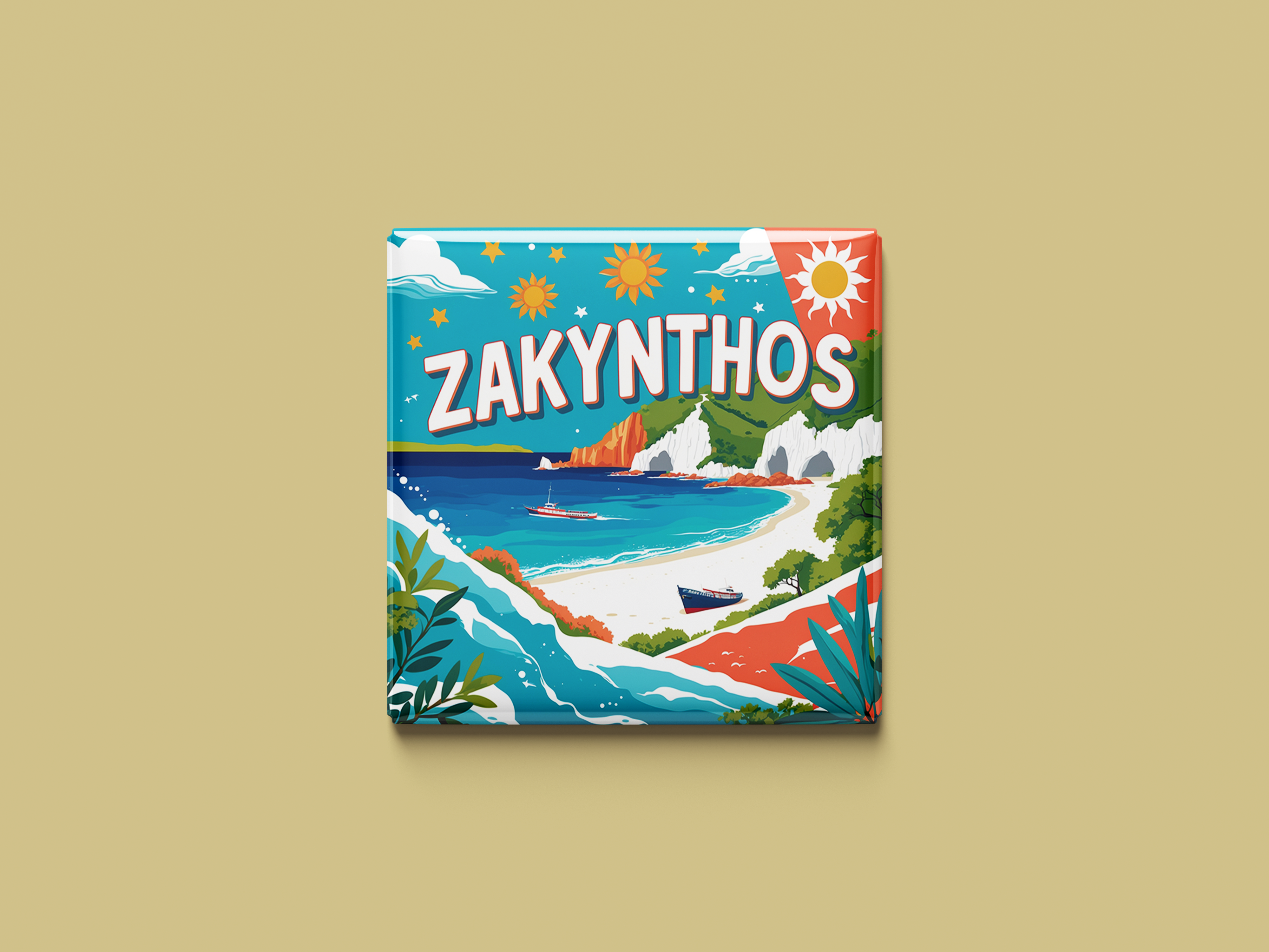 Magnetkollektion Zakynthos