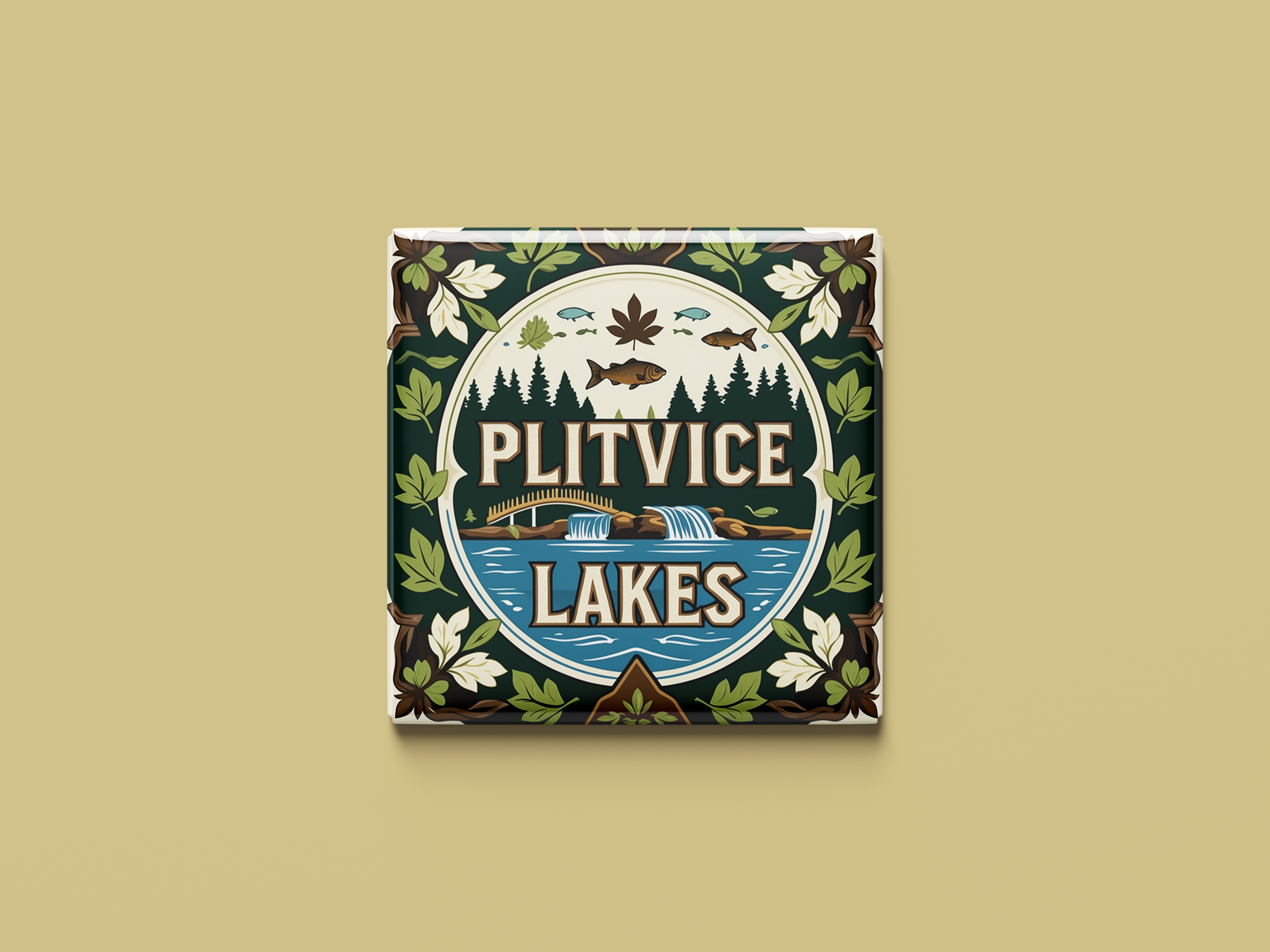 Plitvice Lakes Magnet Collection