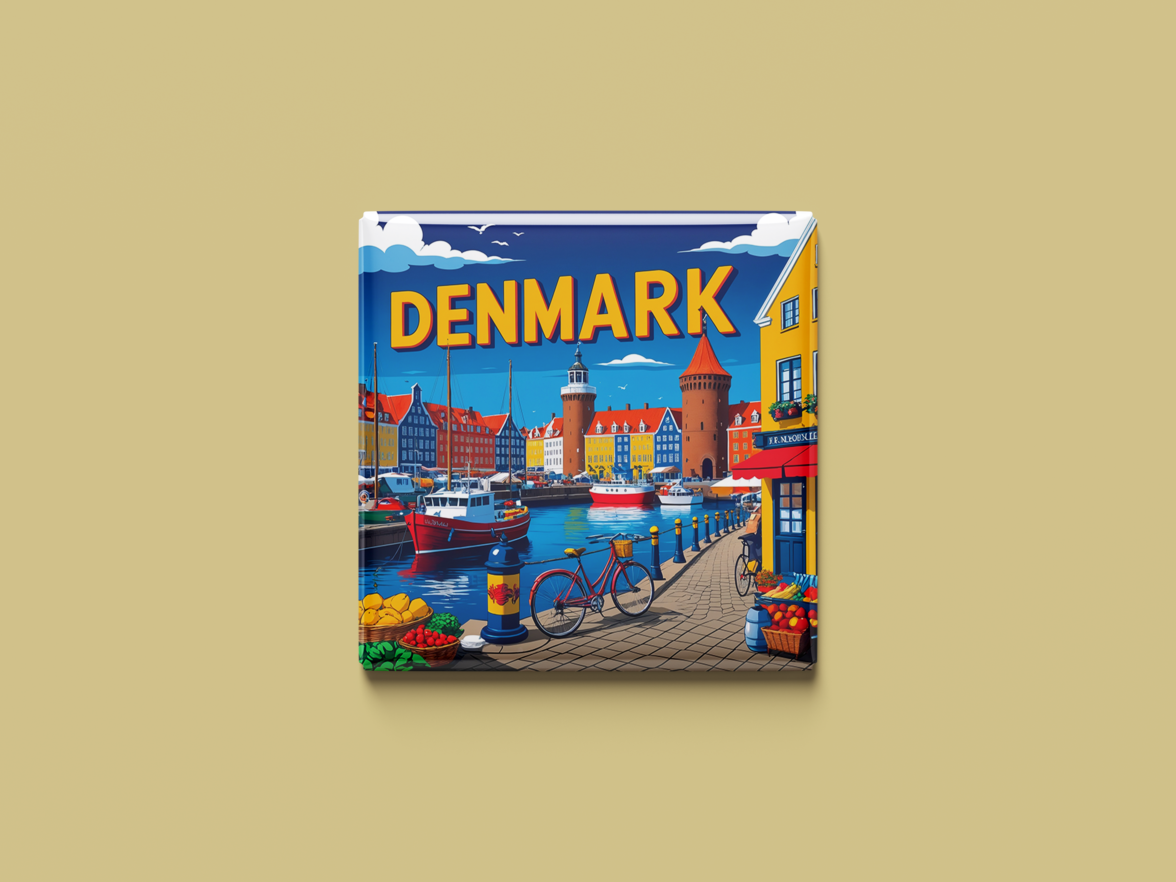 Dänemark Magnetkollektion