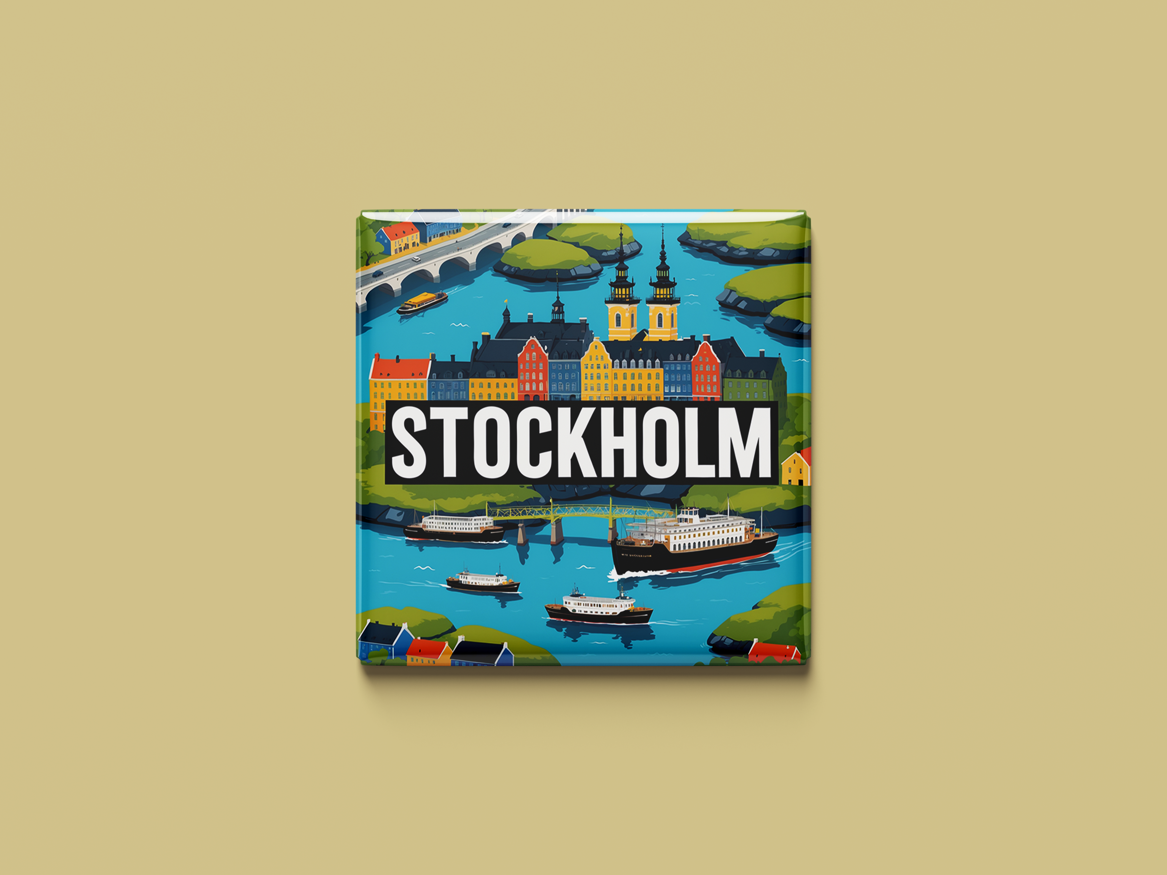 Magnetkollektion Stockholm