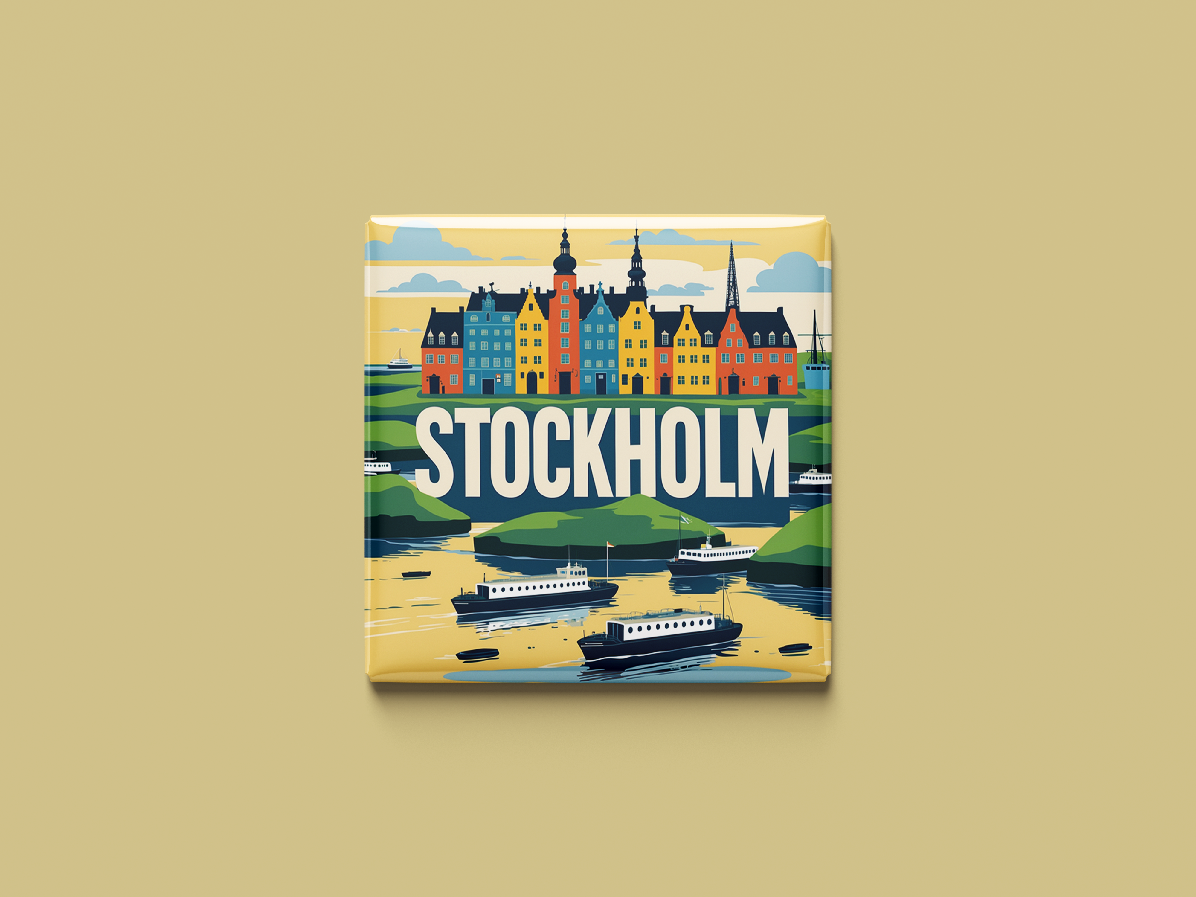 Magnetkollektion Stockholm