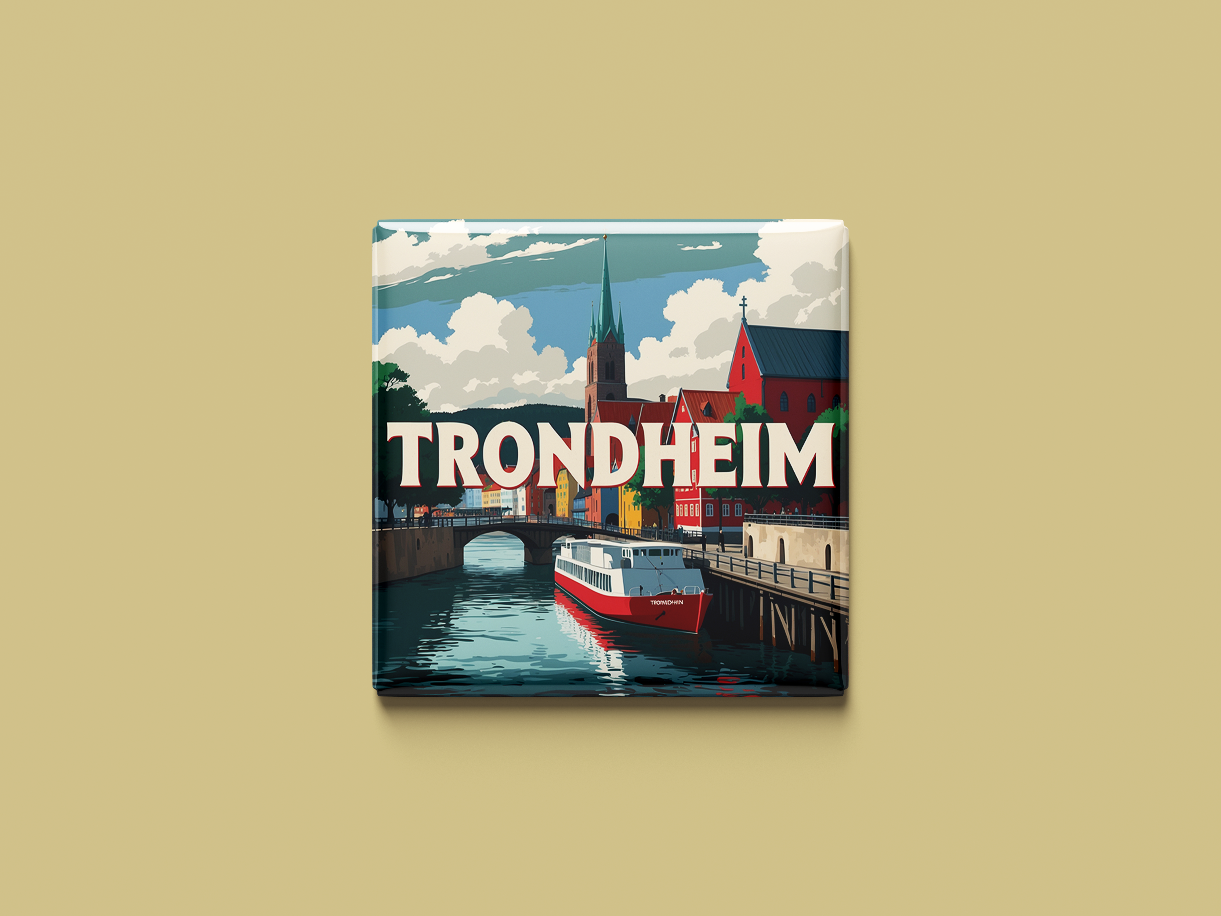 Magnetkollektion Trondheim