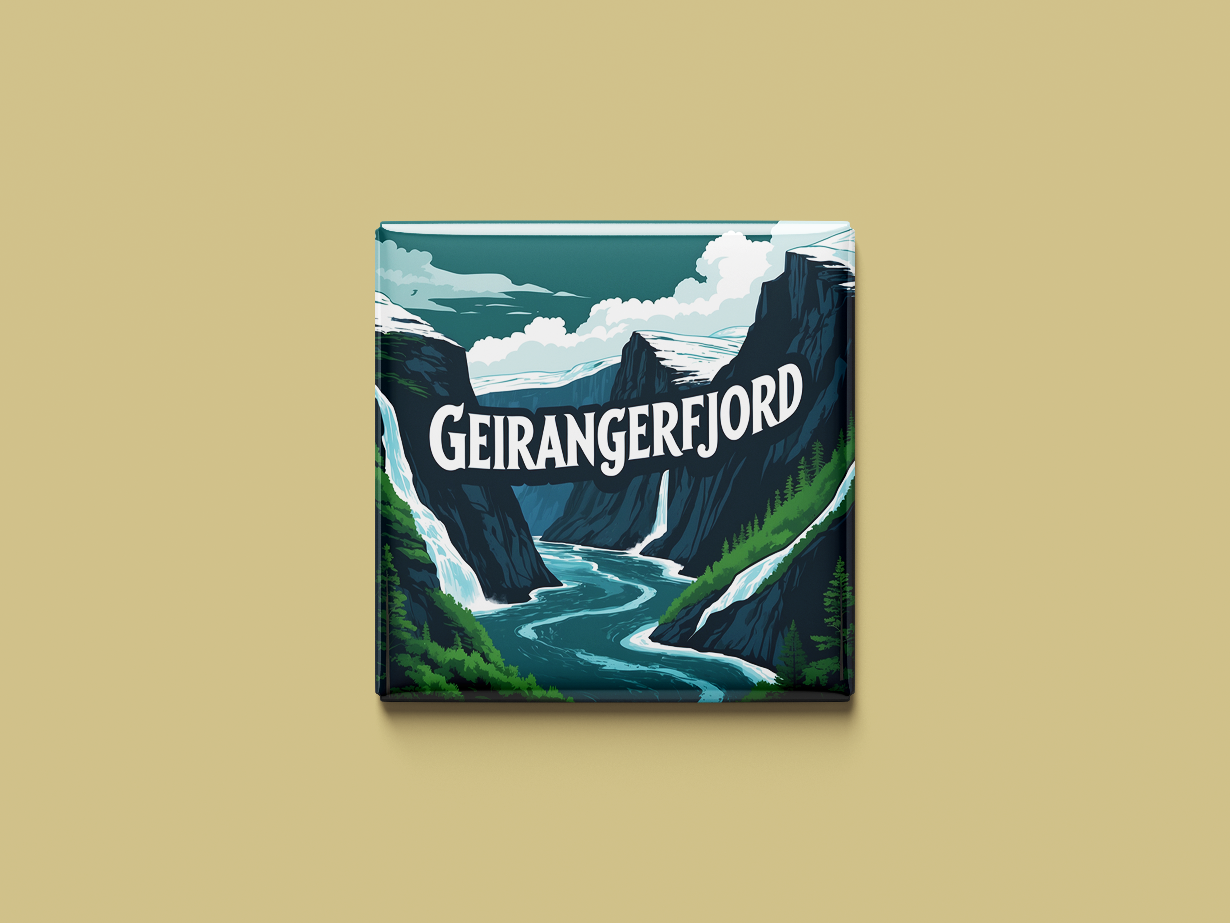 Magnetkollektion Geirangerfjord