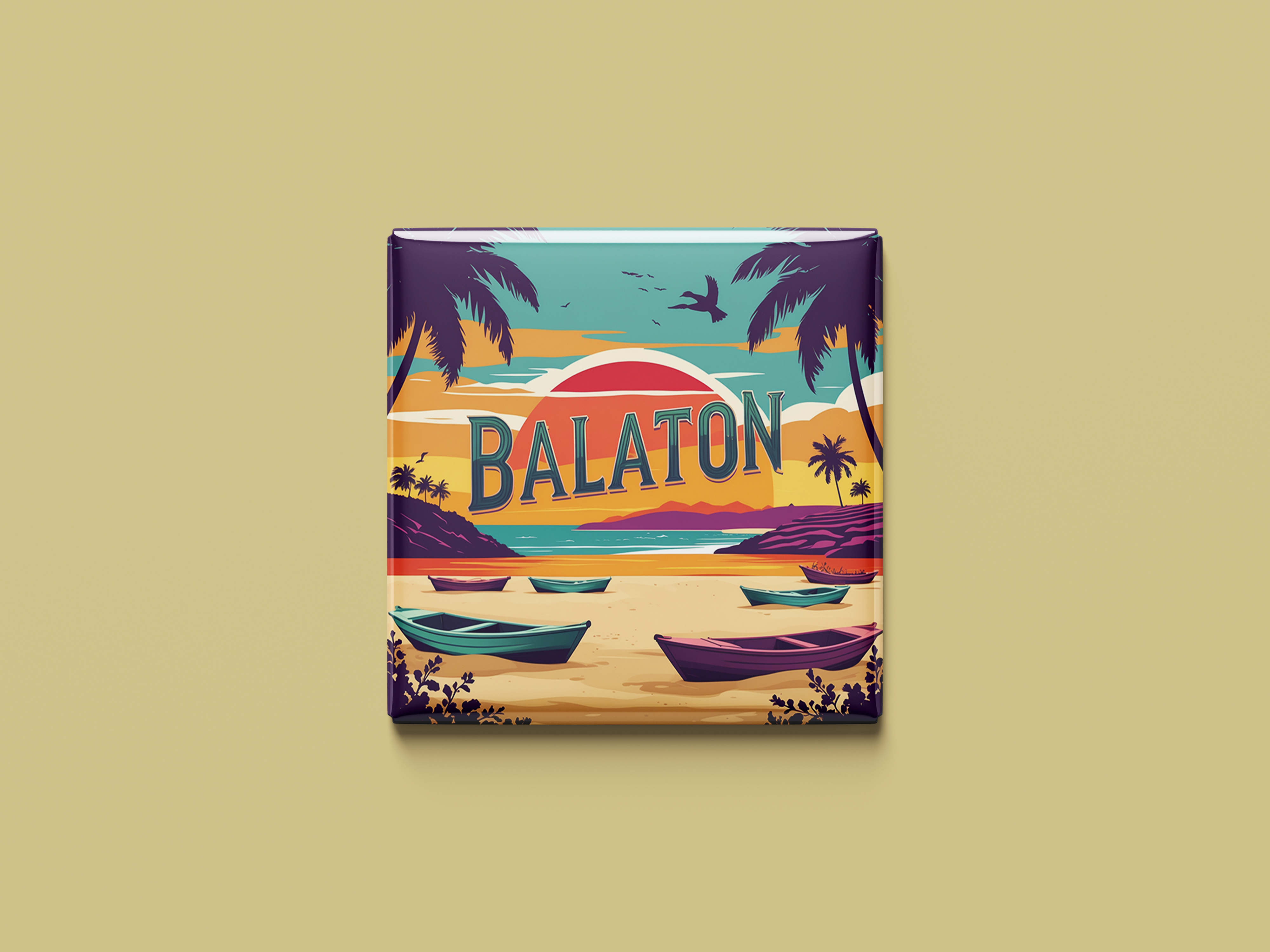 Magnetkollektion Balaton (Plattensee)