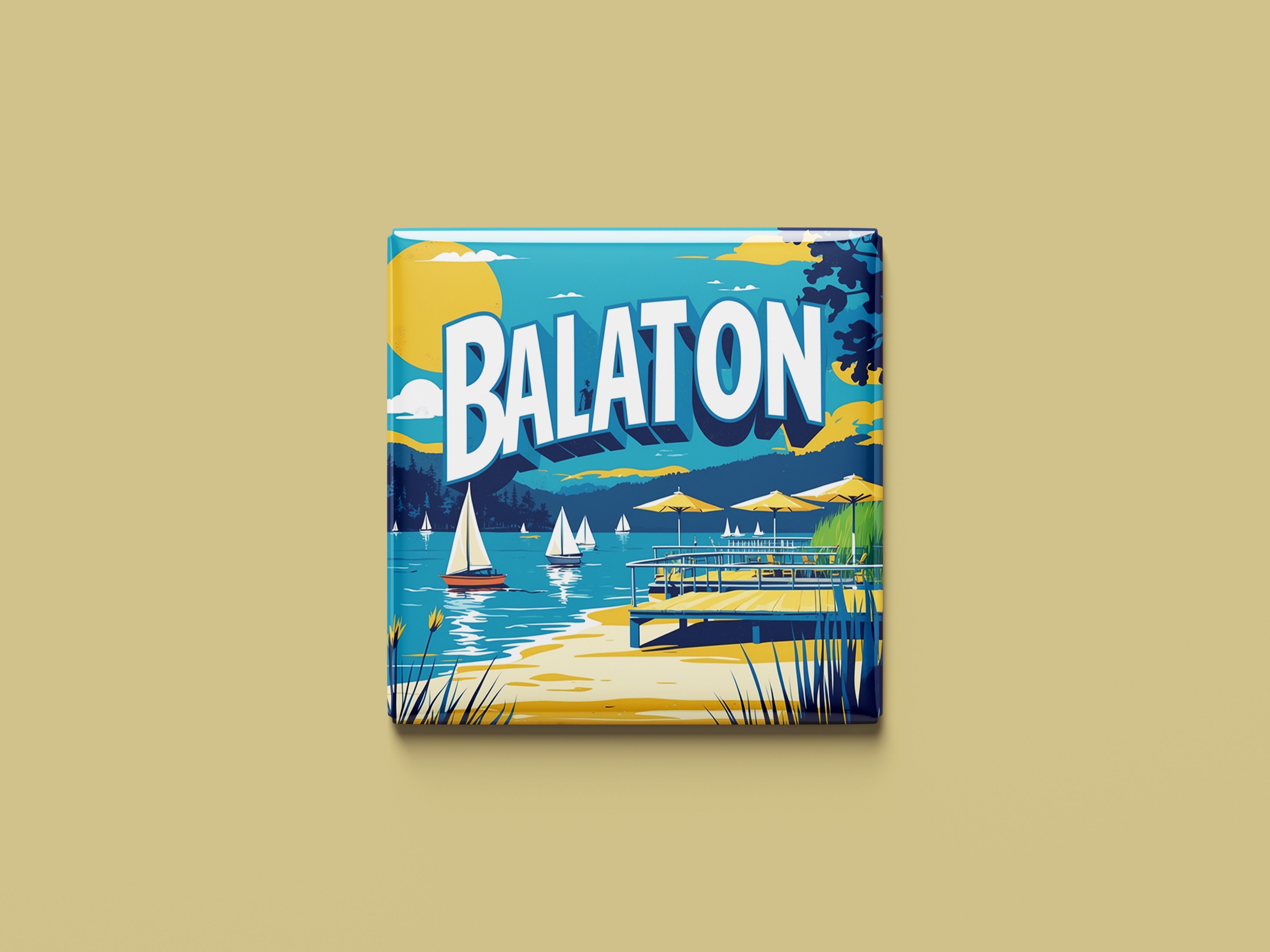 Magnetkollektion Balaton (Plattensee)