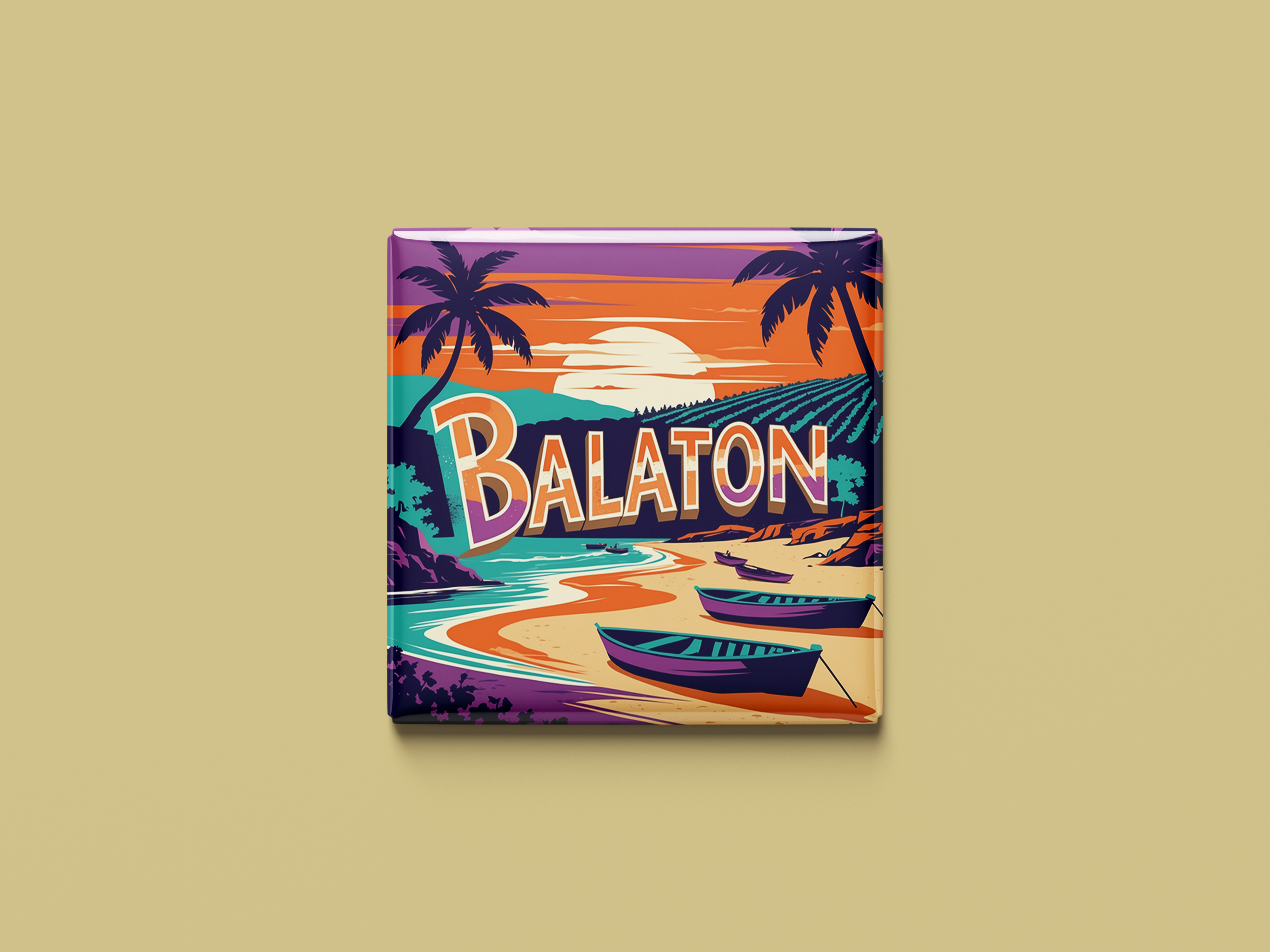 Magnetkollektion Balaton (Plattensee)