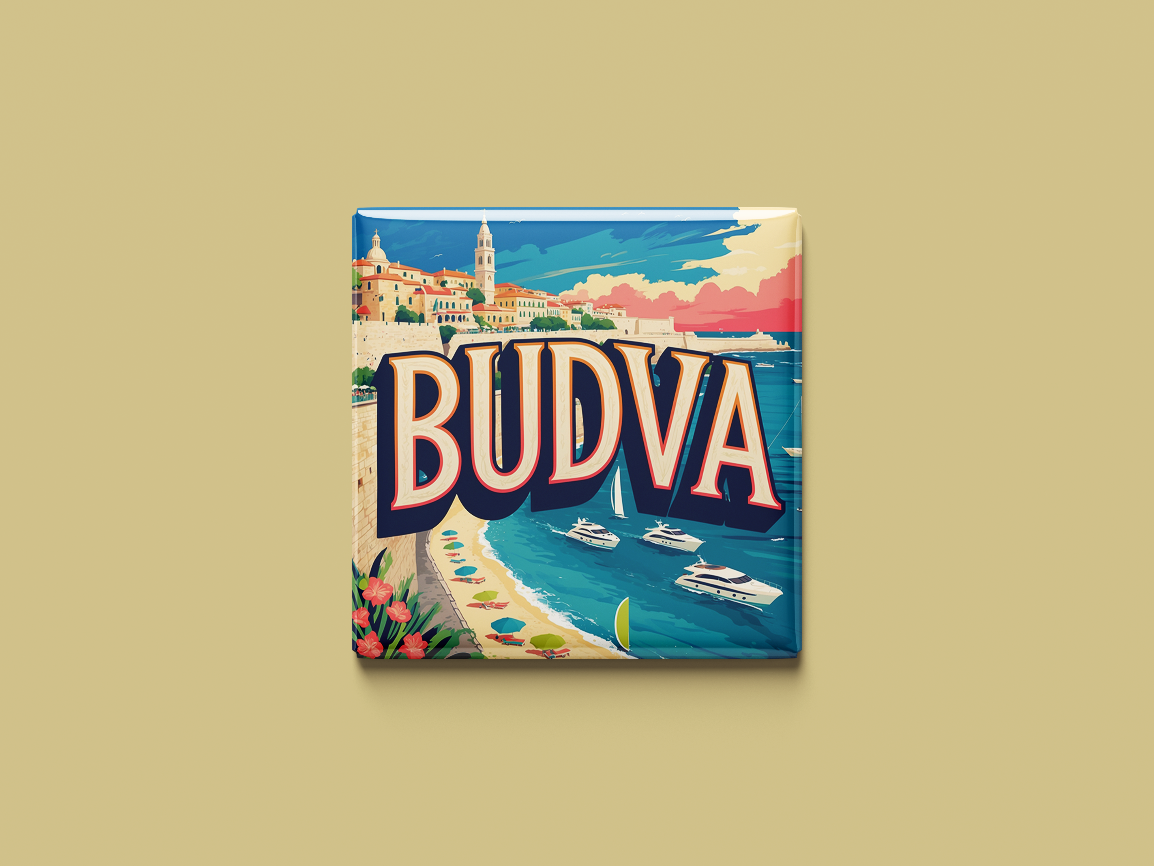 Magnetkollektion Budva