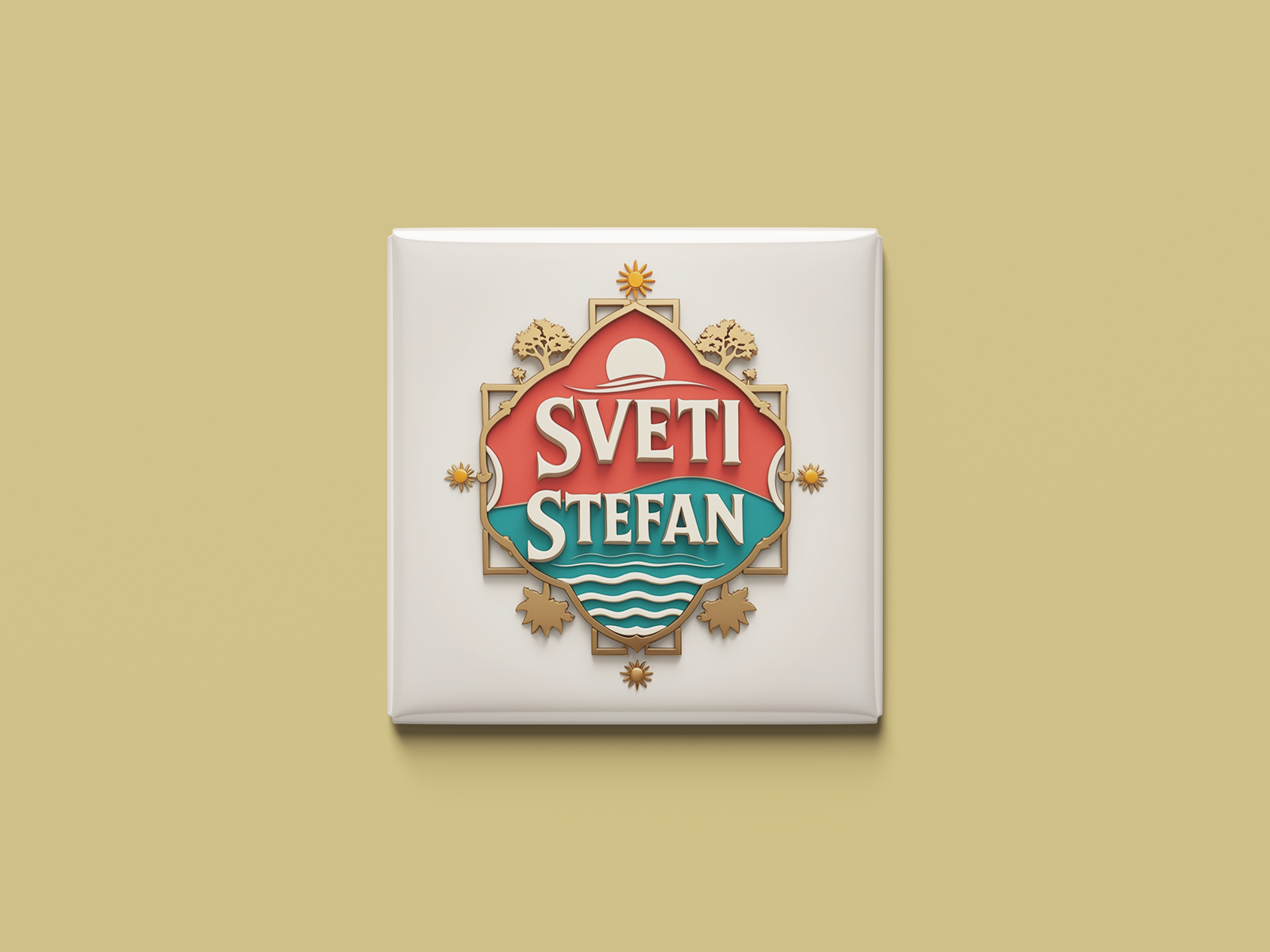 Magnetkollektion Sveti Stefan