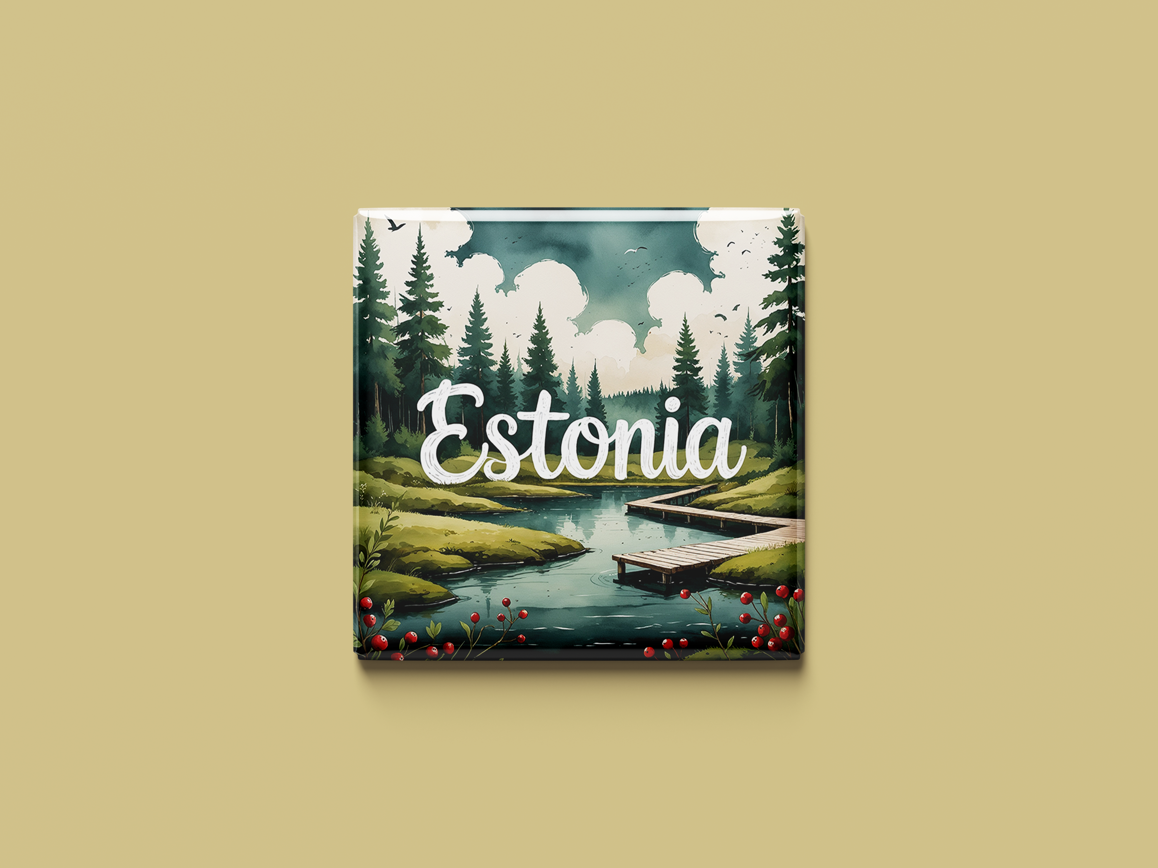 Estland Magnetkollektion