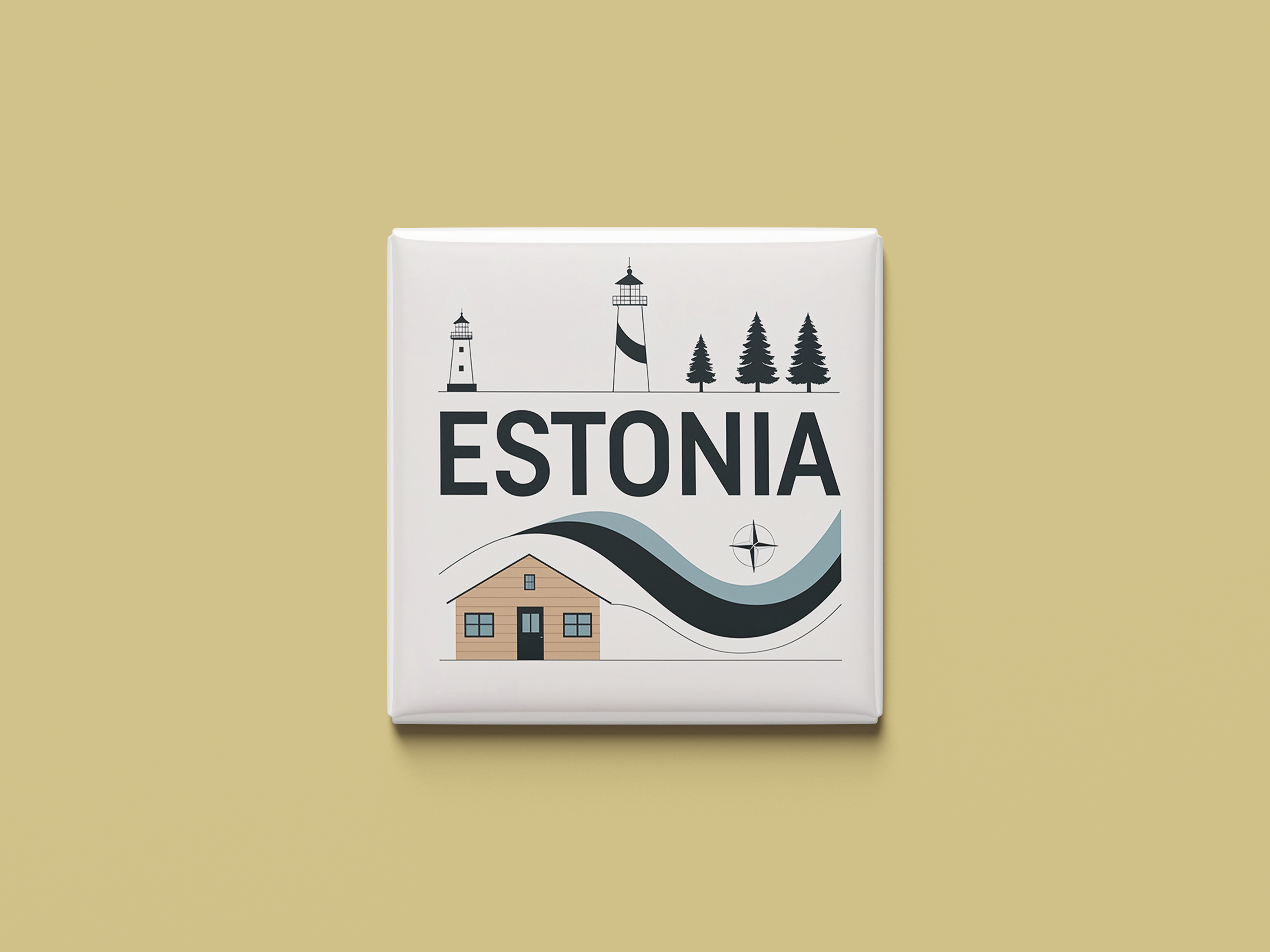 Estland Magnetkollektion