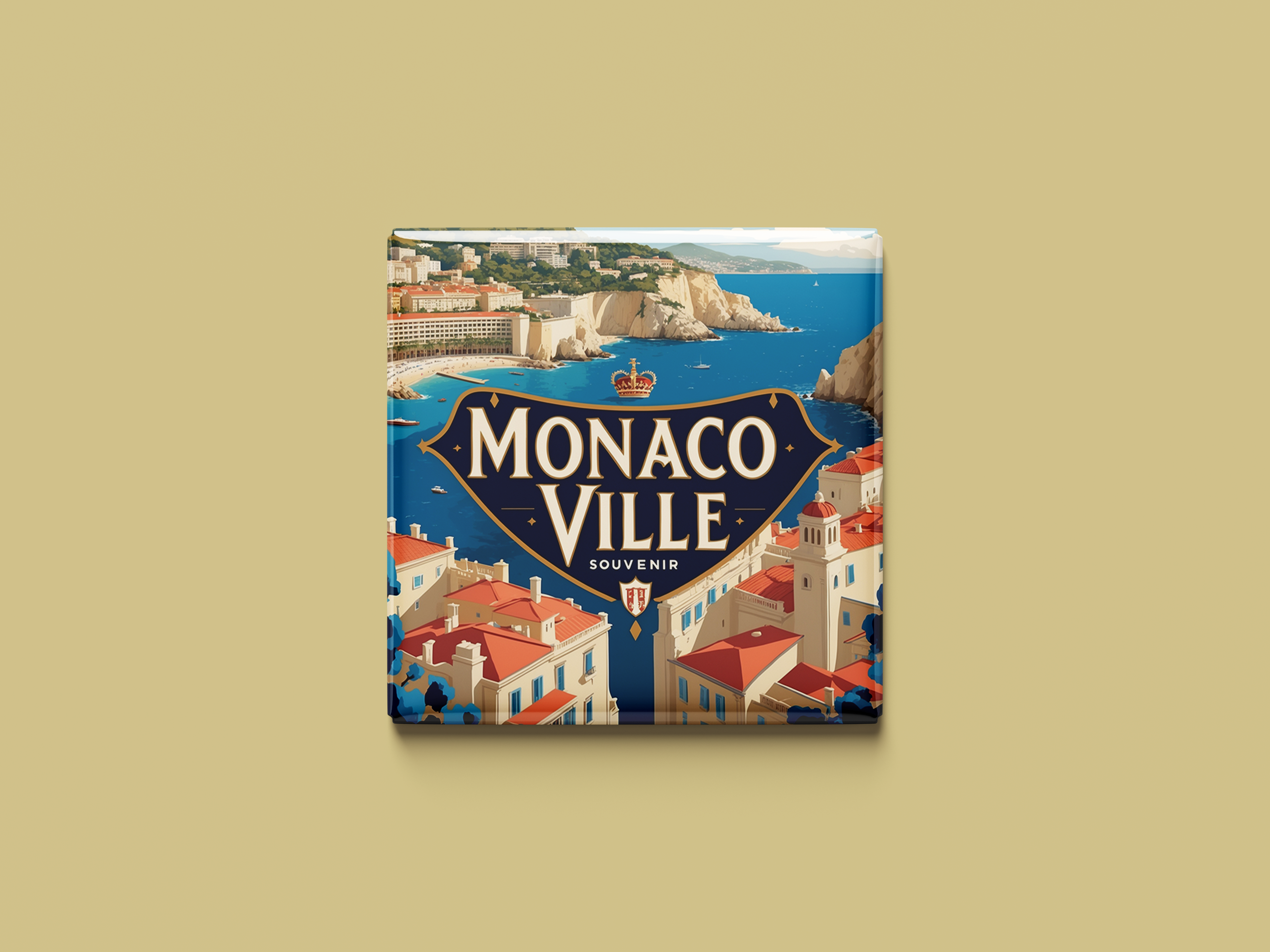 Magnetkollektion Monaco-Ville