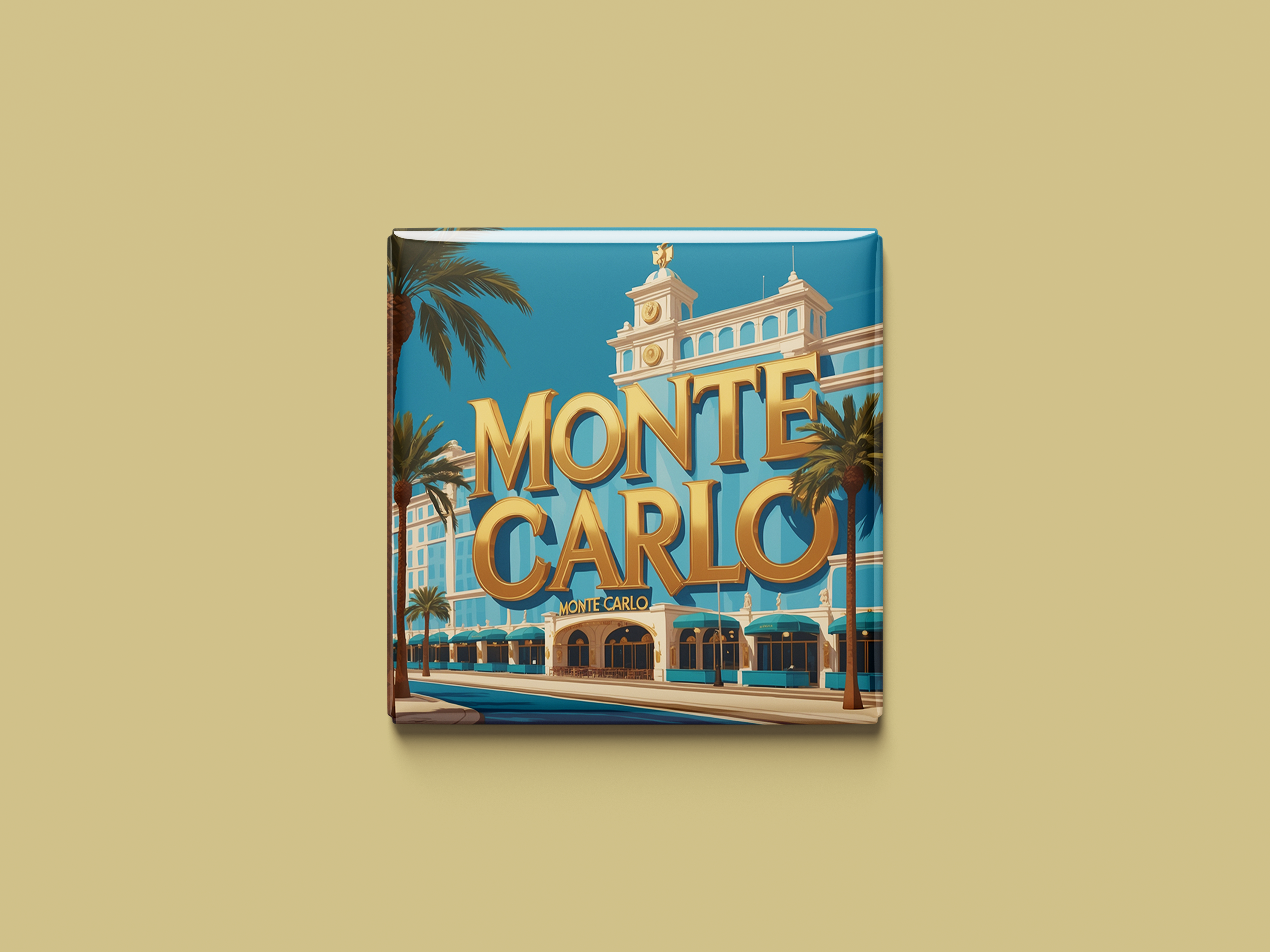 Magnetkollektion Monte-Carlo