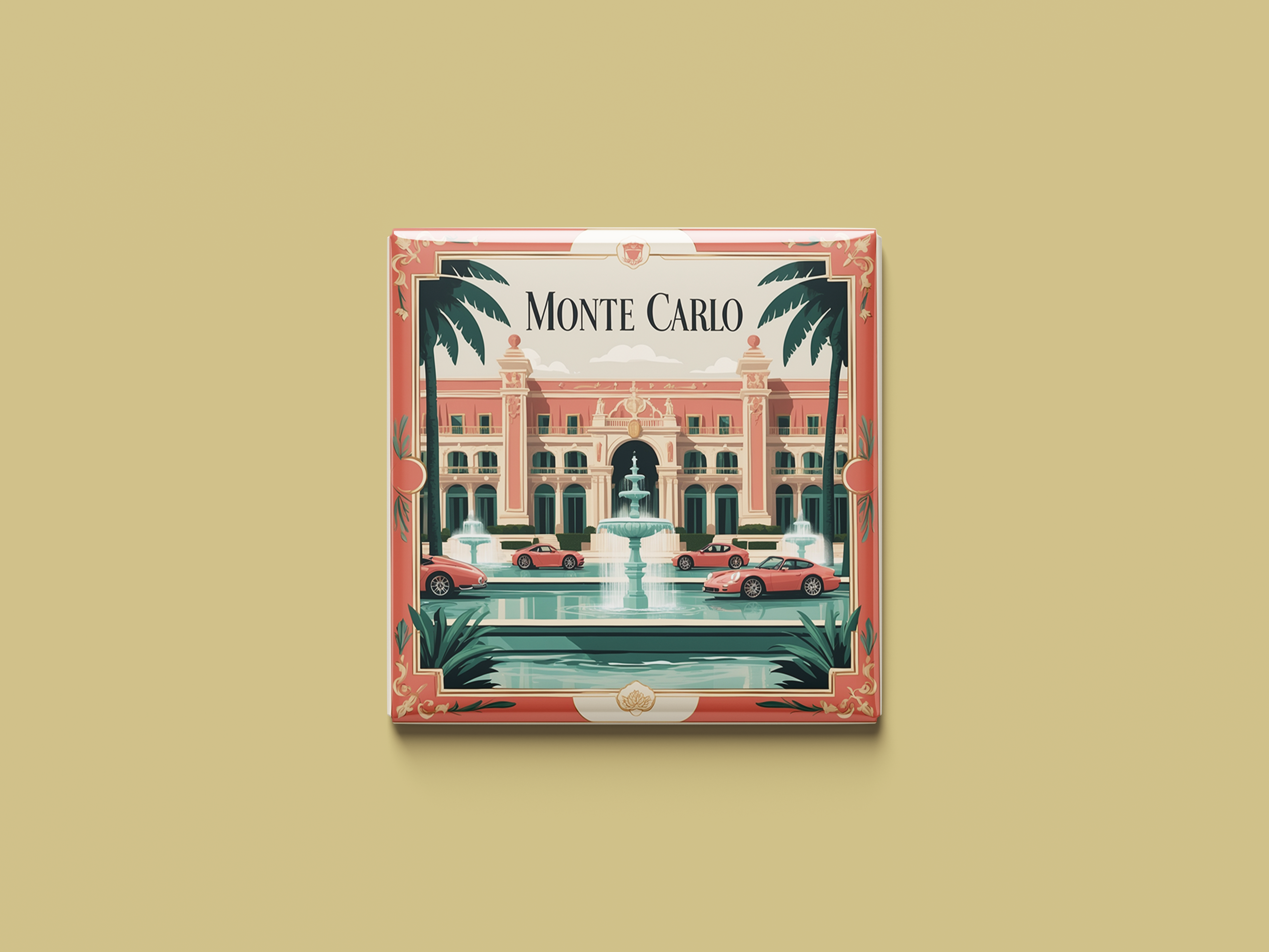 Magnetkollektion Monte-Carlo