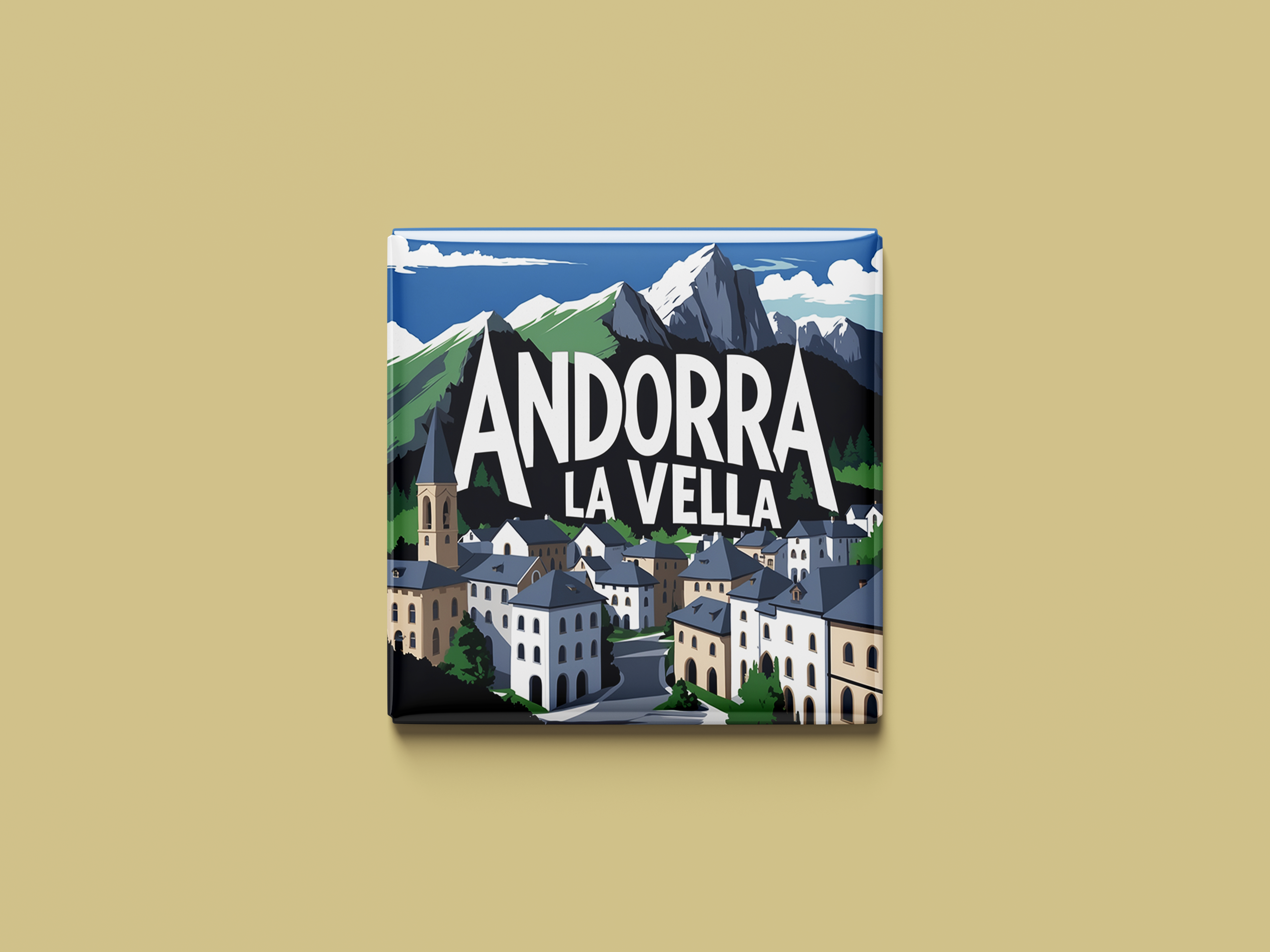 Magnetkollektion Andorra la Vella