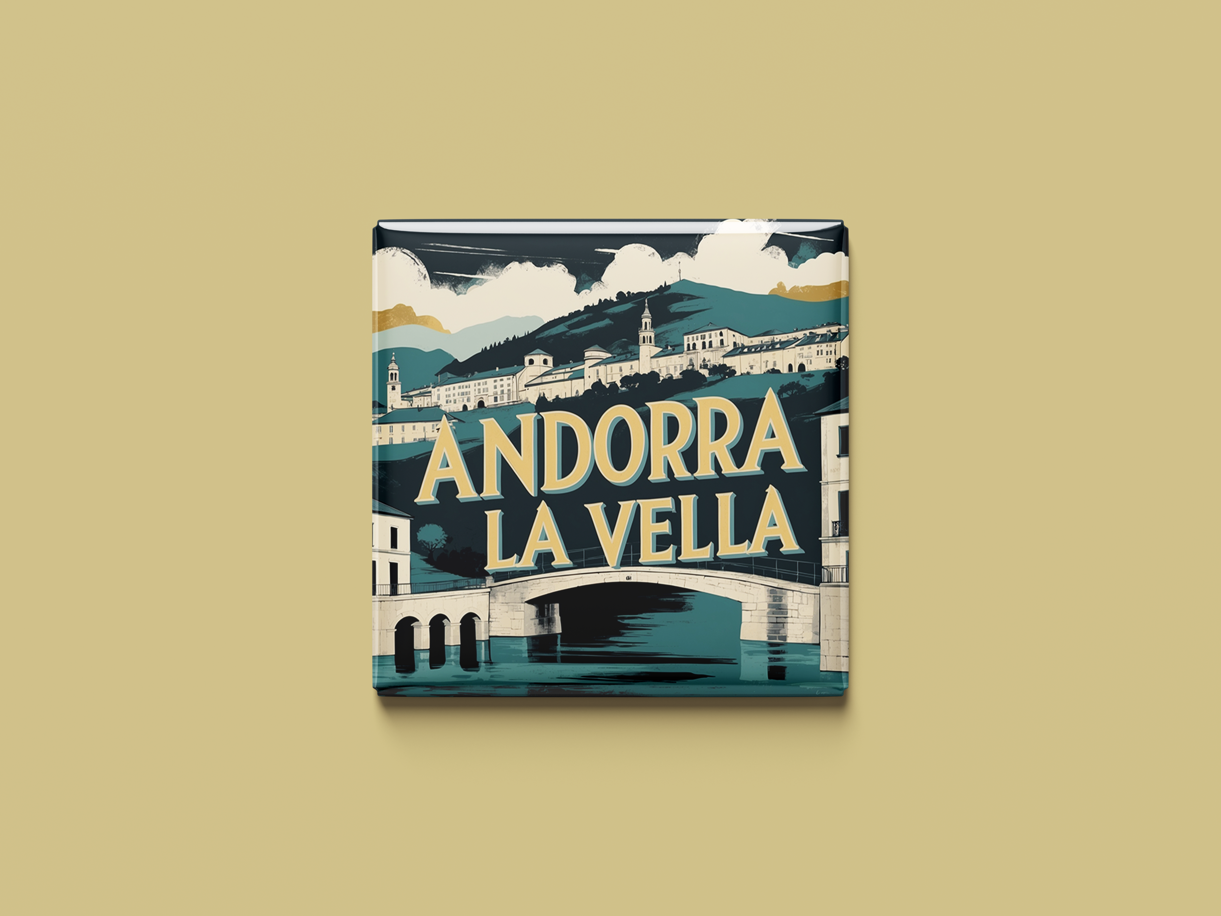 Magnetkollektion Andorra la Vella