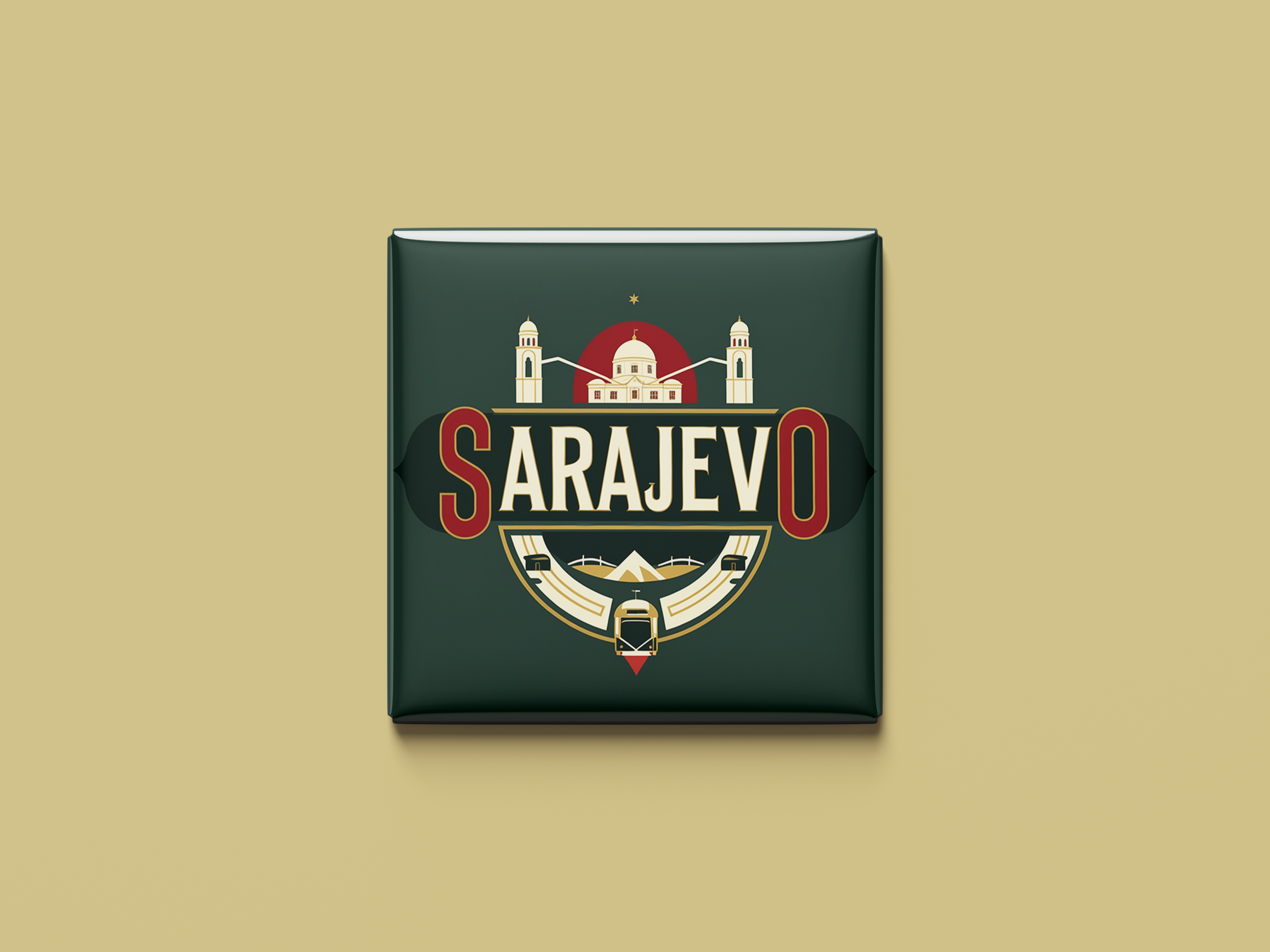 Magnetkollektion Sarajevo