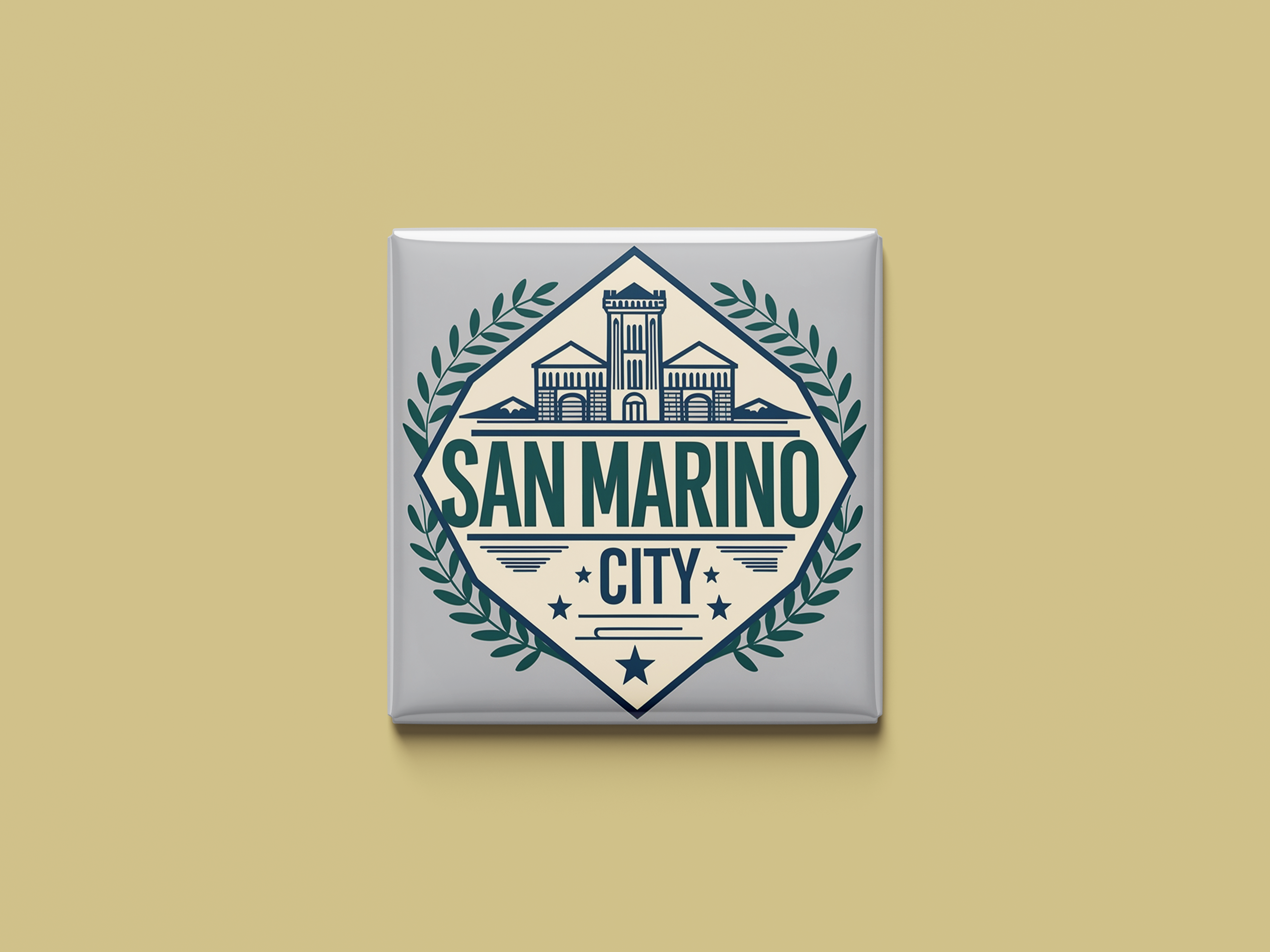 Magnetkollektion San Marino Stadt