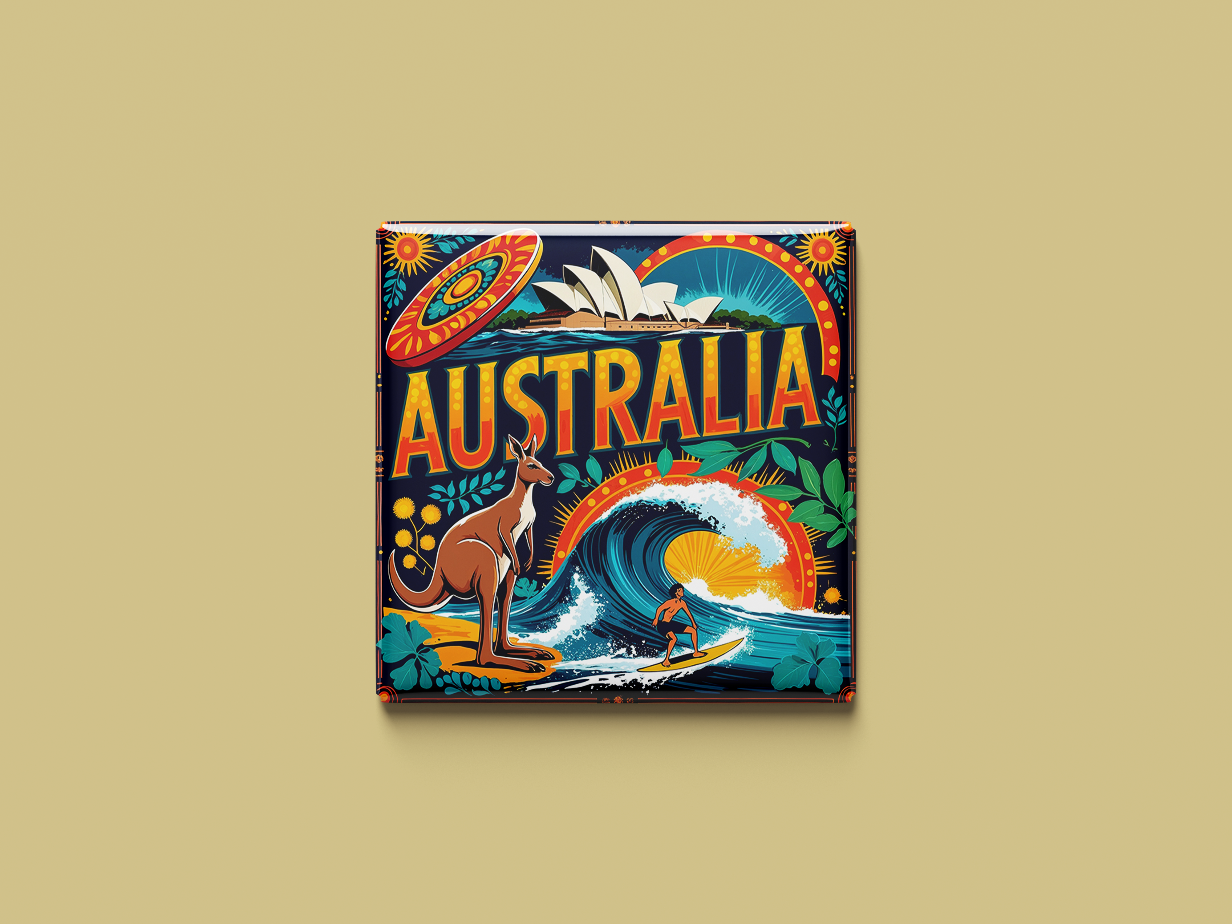Australien Magnetkollektion