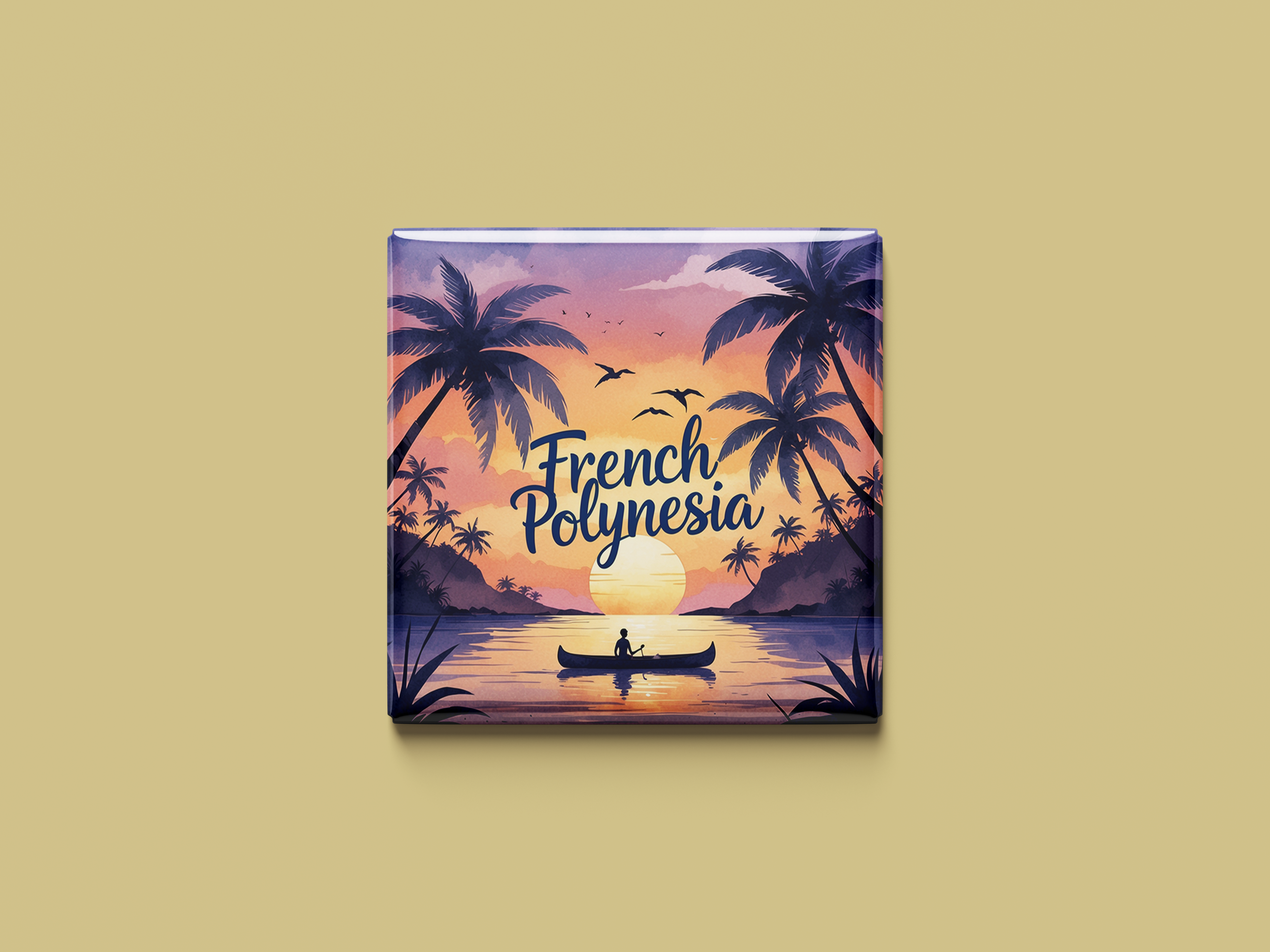 Französisch Polynesien Magnetkollektion