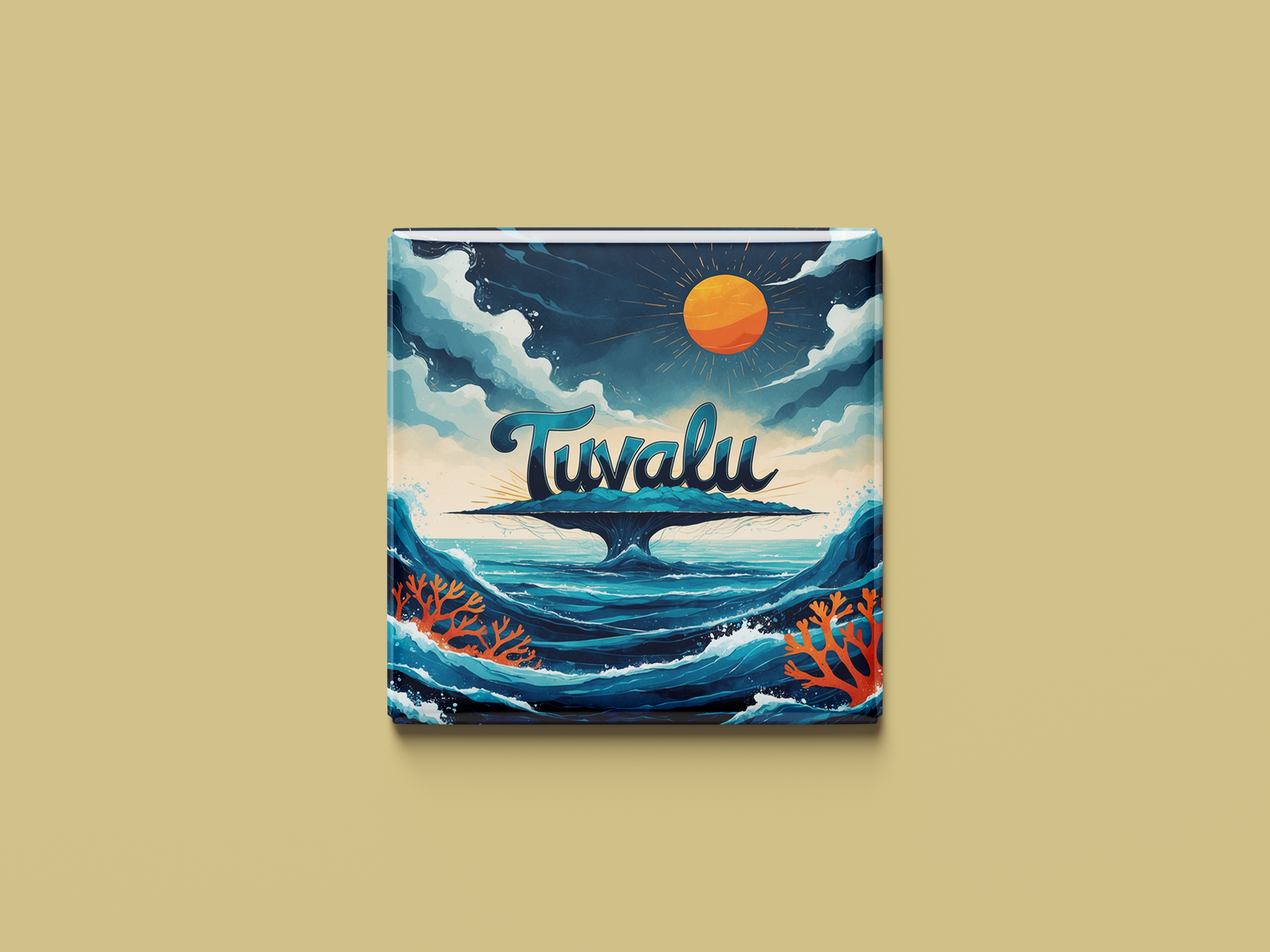 Tuvalu Magnet Collection