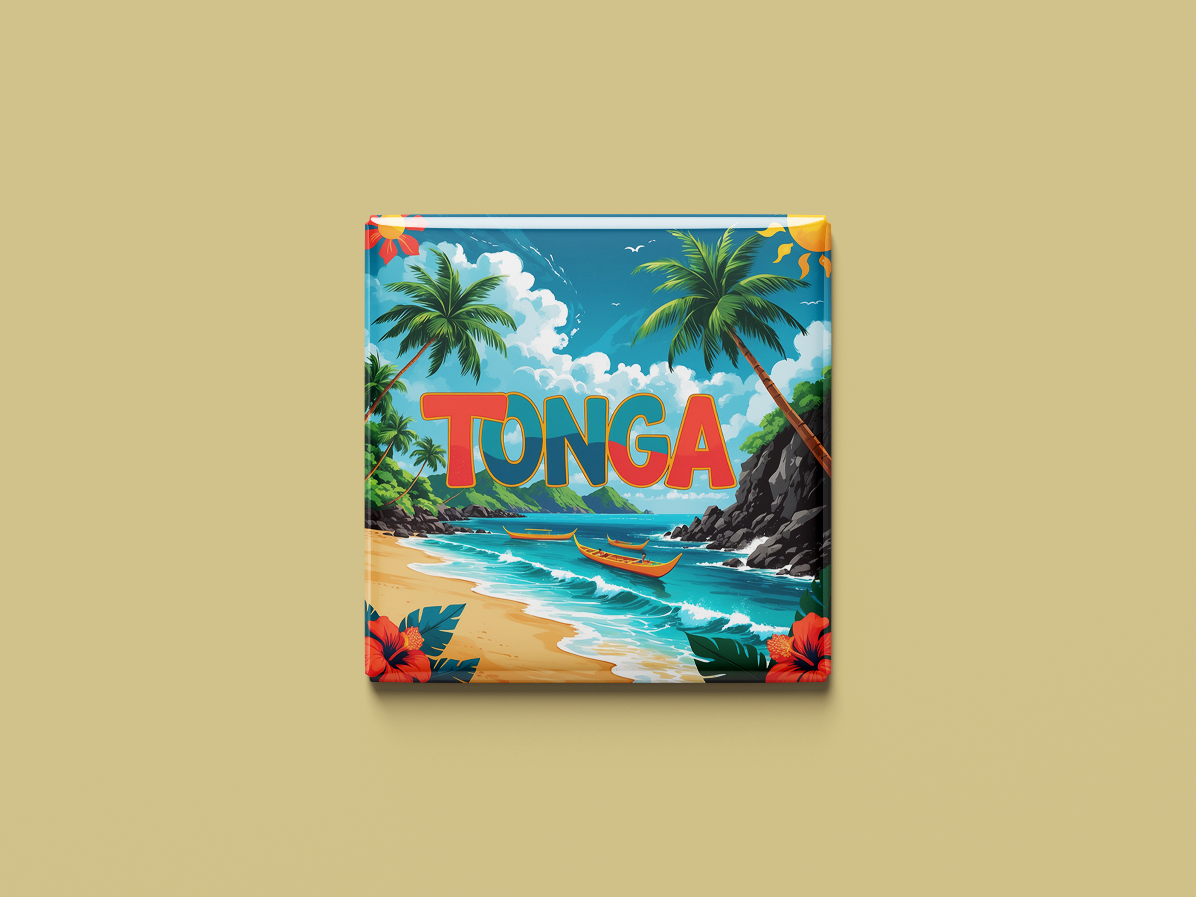 Tonga Magnet Collection